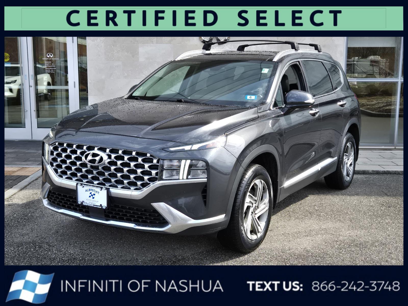 Portofino Gray 2022 Hyundai Santa Fe SEL AWD SUV / Crossover All-Wheel Drive Automatic