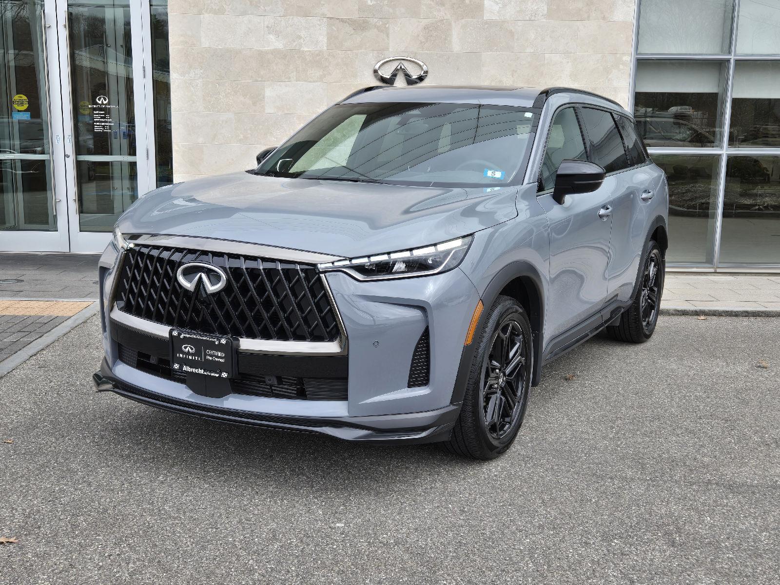 Harbor Gray 2026 INFINITI QX60 Sport AWD SUV / Crossover All-Wheel Drive Automatic