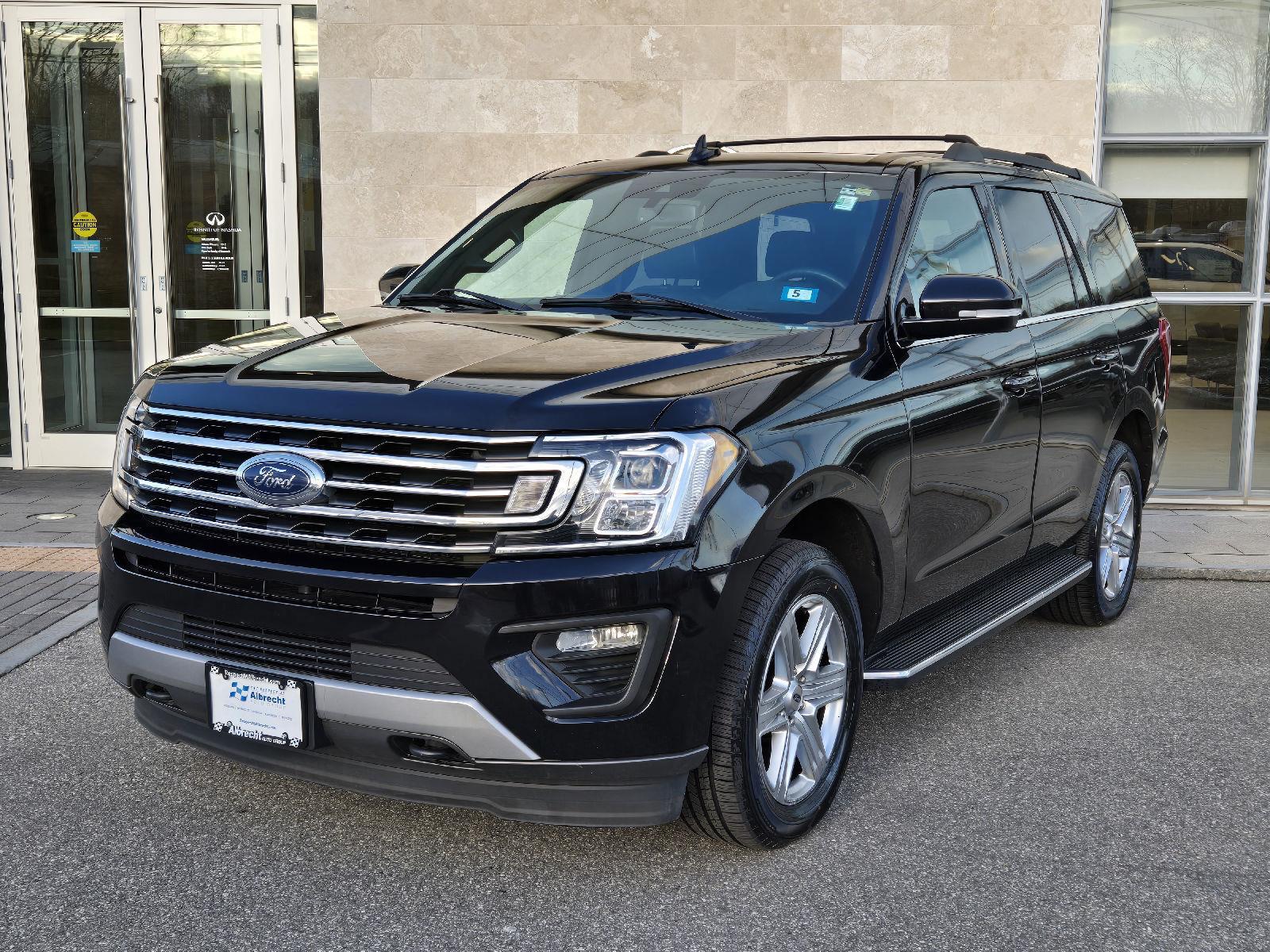 Agate Black 2021 Ford Expedition XLT 4WD SUV / Crossover Four-Wheel Drive Automatic