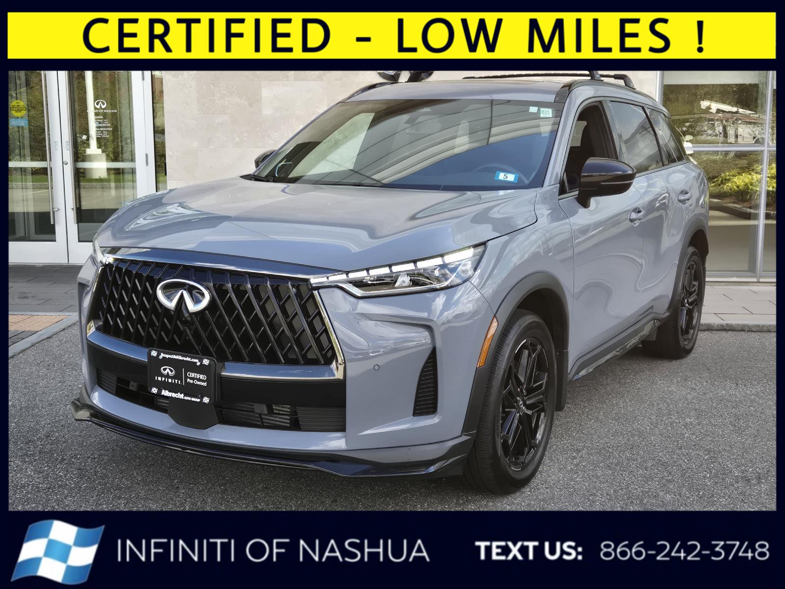 Harbor Gray 2026 INFINITI QX60 Sport AWD SUV / Crossover All-Wheel Drive Automatic