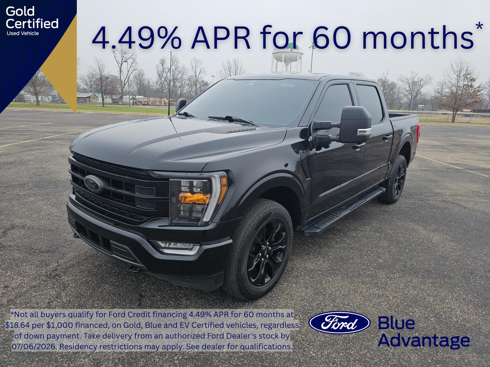 Agate Black 2023 Ford F-150 XLT SuperCrew 4WD Pickup Truck Four-Wheel Drive Automatic
