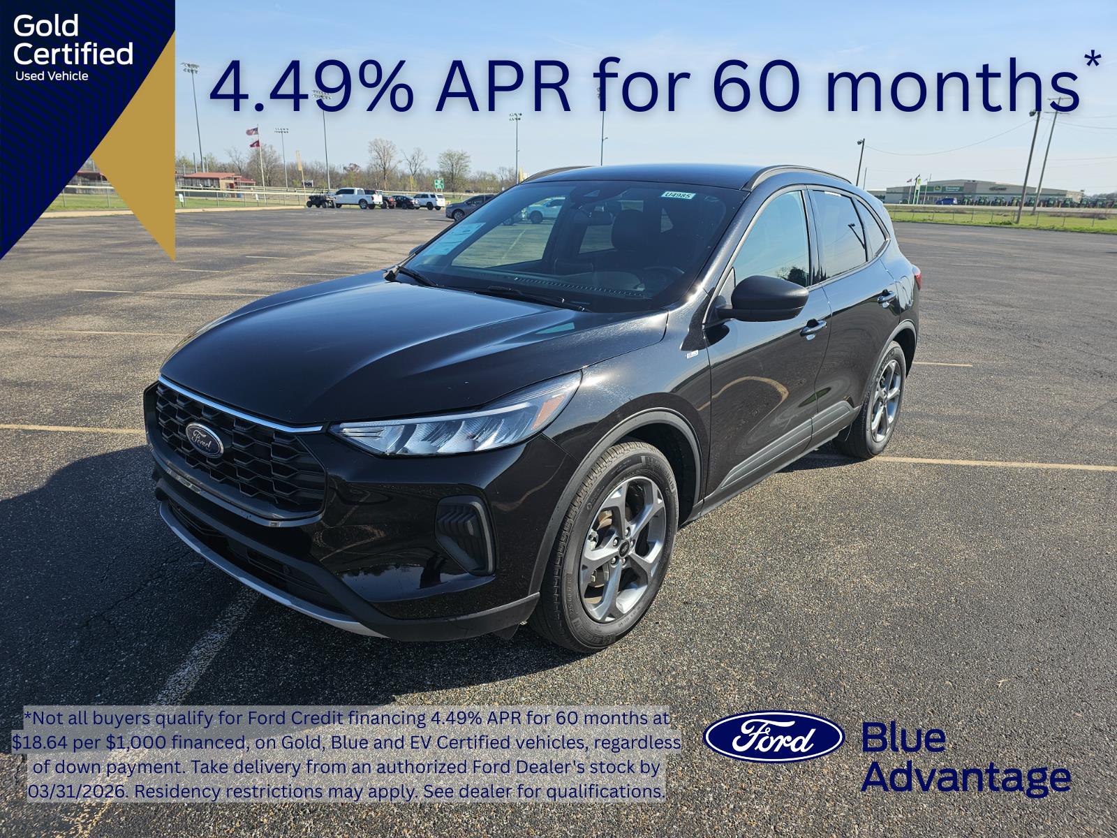 Agate Black 2025 Ford Escape ST-Line FWD SUV / Crossover Front-Wheel Drive 8-Speed Automatic