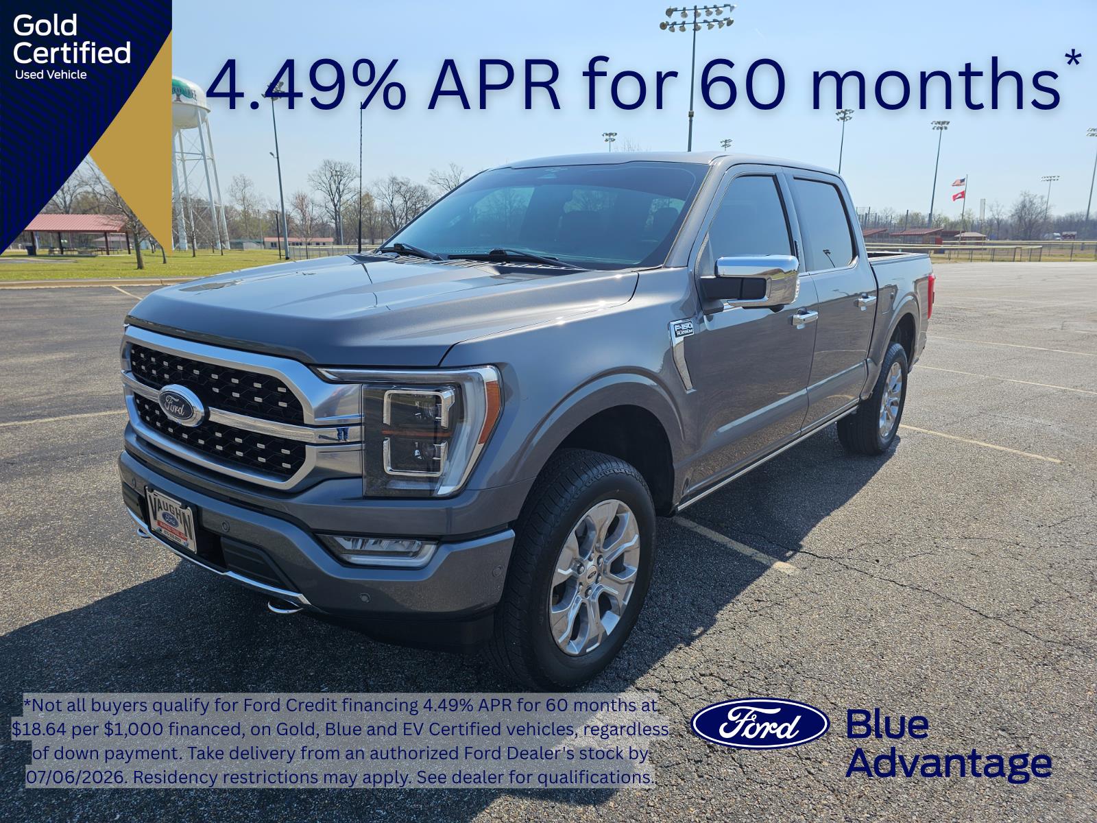 Carbonized Gray 2023 Ford F-150 Platinum SuperCrew 4WD Pickup Truck Four-Wheel Drive Automatic