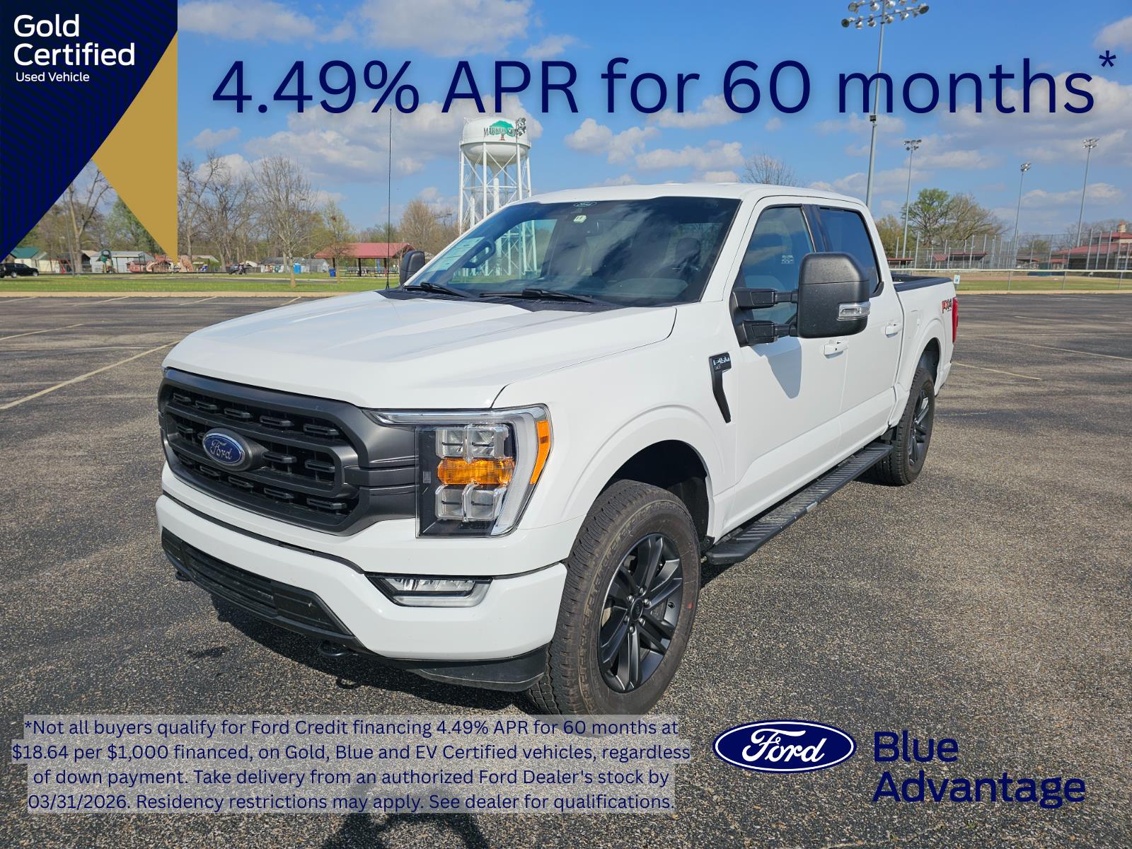 Oxford White 2021 Ford F-150 XLT SuperCrew 4WD Pickup Truck Four-Wheel Drive Automatic