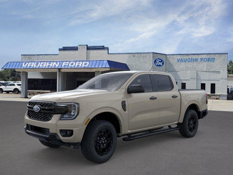 Desert Sand 2025 Ford Ranger Pickup Truck Four-Wheel Drive Automatic