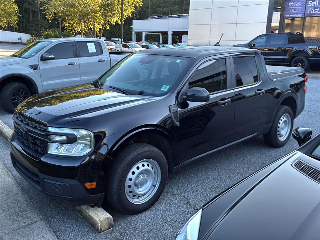 Shadow Black 2023 Ford Maverick Pickup Truck Front-Wheel Drive 1-Speed Dual Clutch