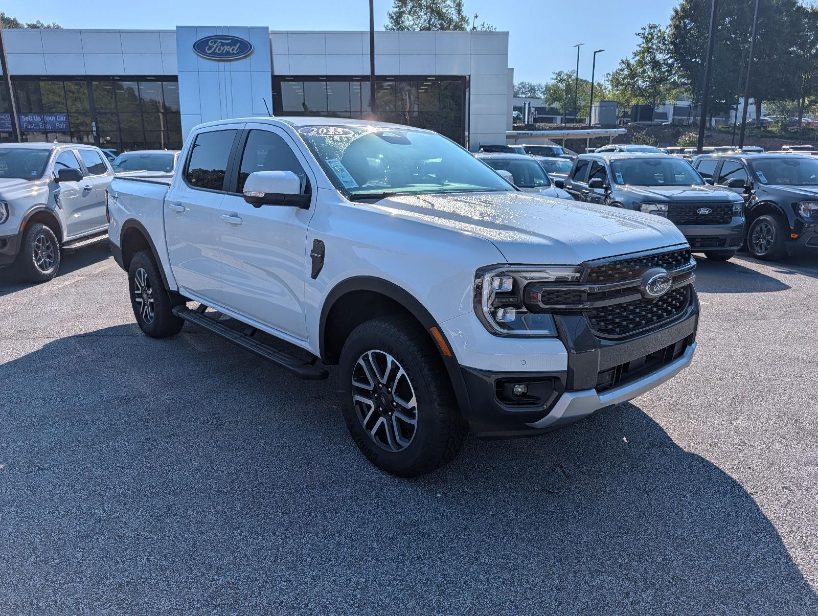 Oxford White 2025 Ford Ranger Pickup Truck Four-Wheel Drive Automatic