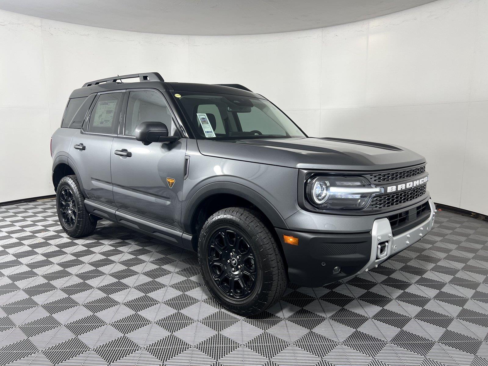 Carbonized Gray 2026 Ford Bronco Sport SUV / Crossover All-Wheel Drive 8-Speed Automatic