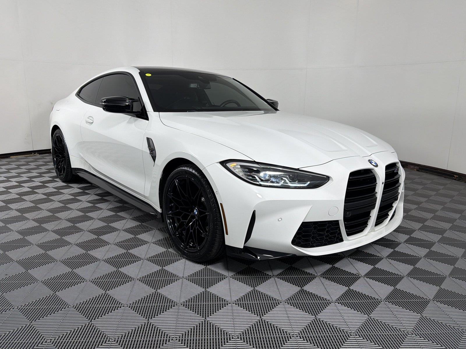 Alpine White 2024 BMW M4 Coupe Rear-Wheel Drive Automatic