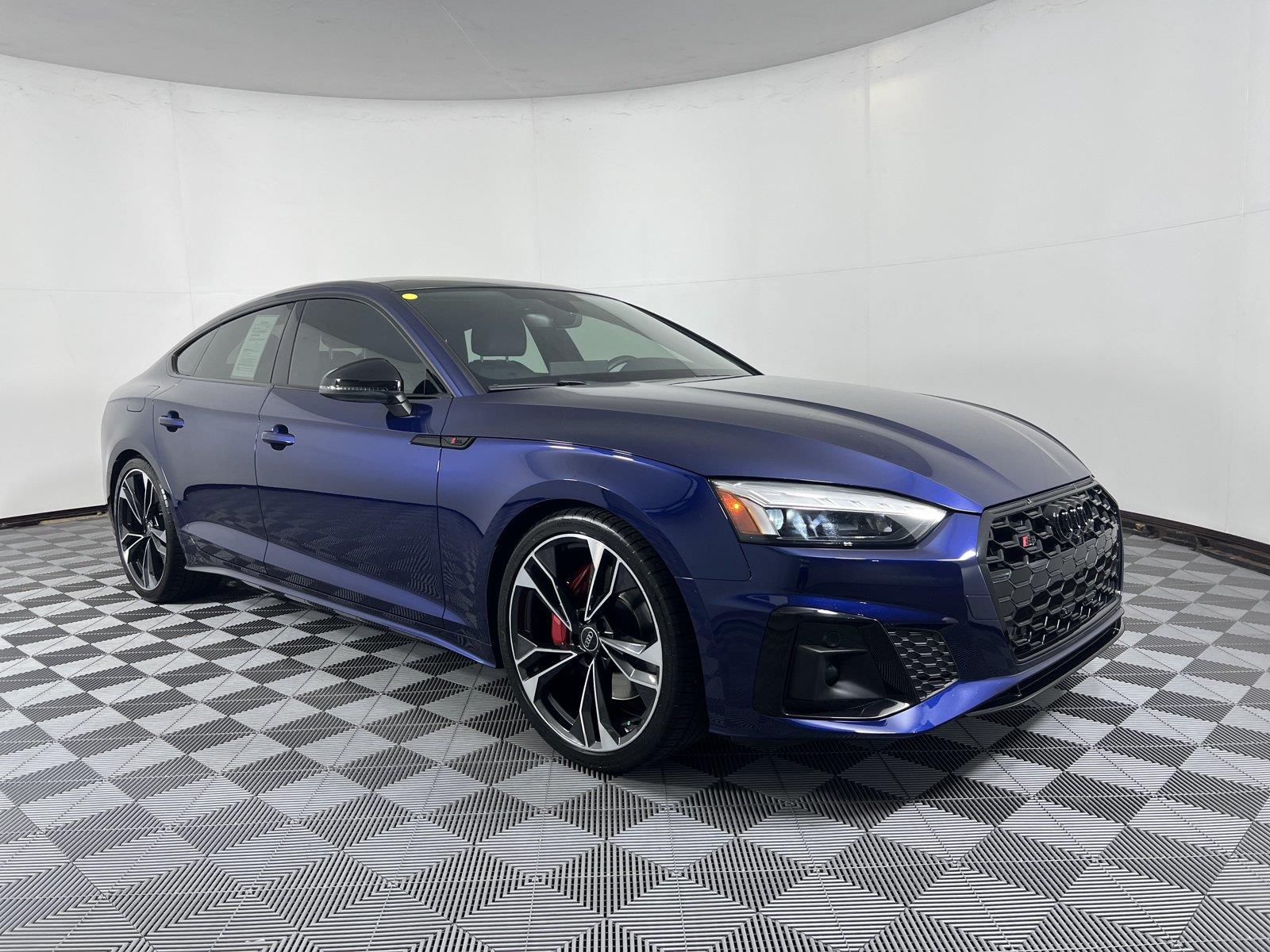 Navarra Blue Metallic 2023 Audi S5 Sportback Sedan All-Wheel Drive Automatic