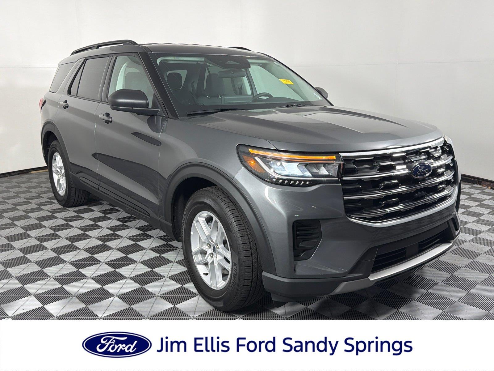 Carbonized Gray 2026 Ford Explorer SUV / Crossover Rear-Wheel Drive Automatic