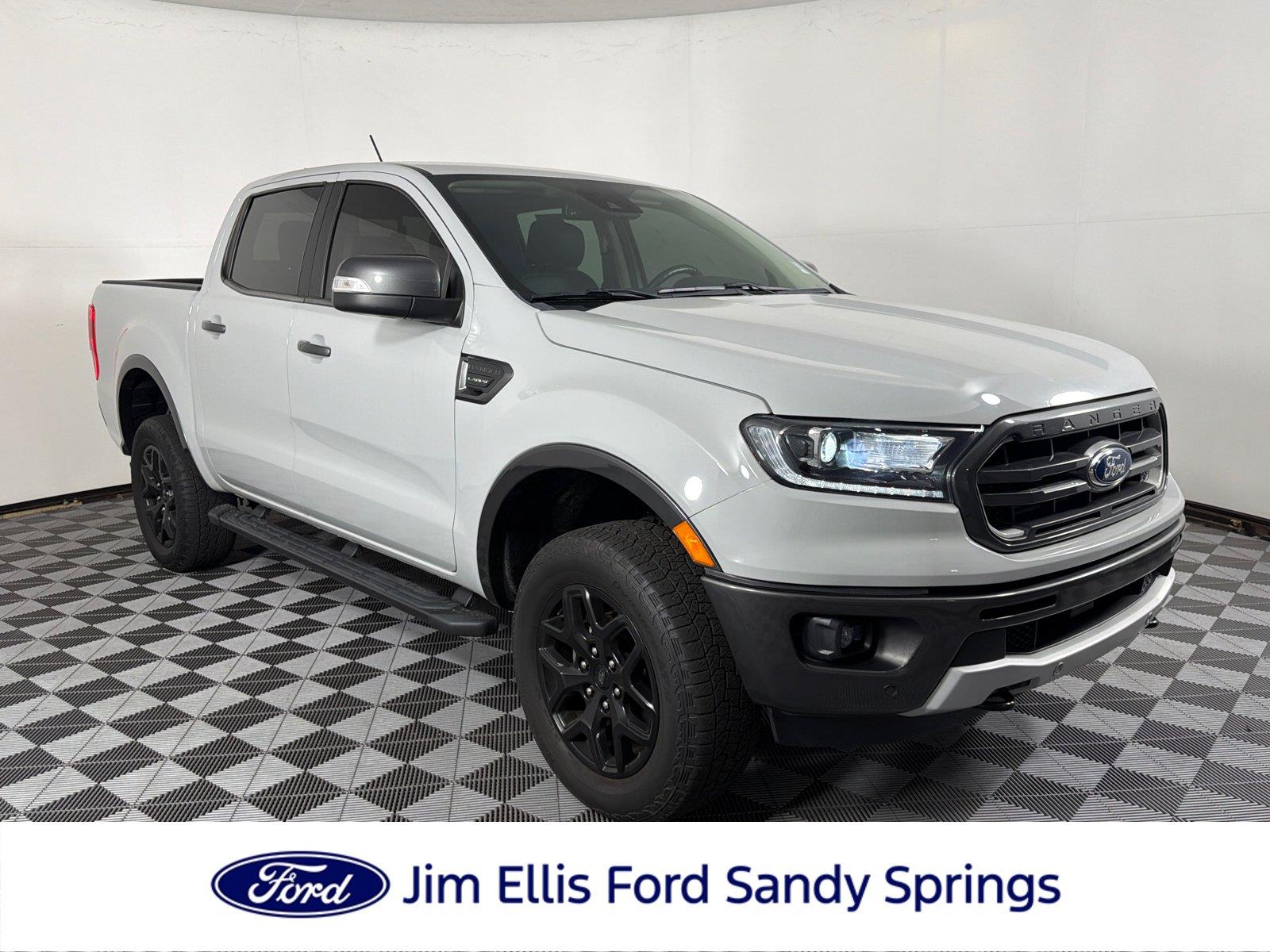 Avalanche Gray 2022 Ford Ranger Pickup Truck Four-Wheel Drive Automatic