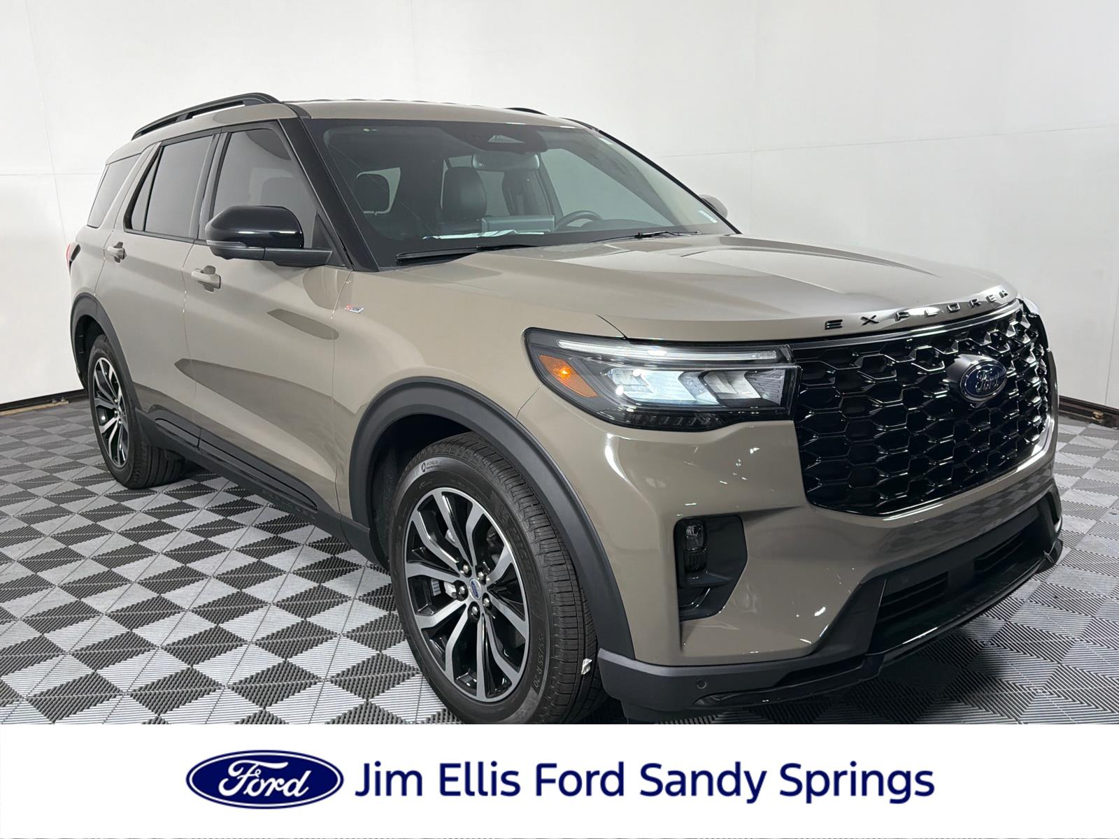 Marsh Gray 2026 Ford Explorer SUV / Crossover Rear-Wheel Drive Automatic