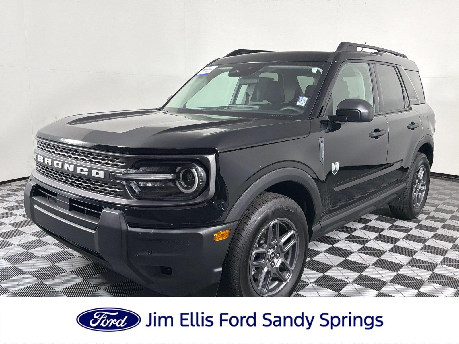 Shadow Black 2025 Ford Bronco Sport SUV / Crossover All-Wheel Drive 8-Speed Automatic
