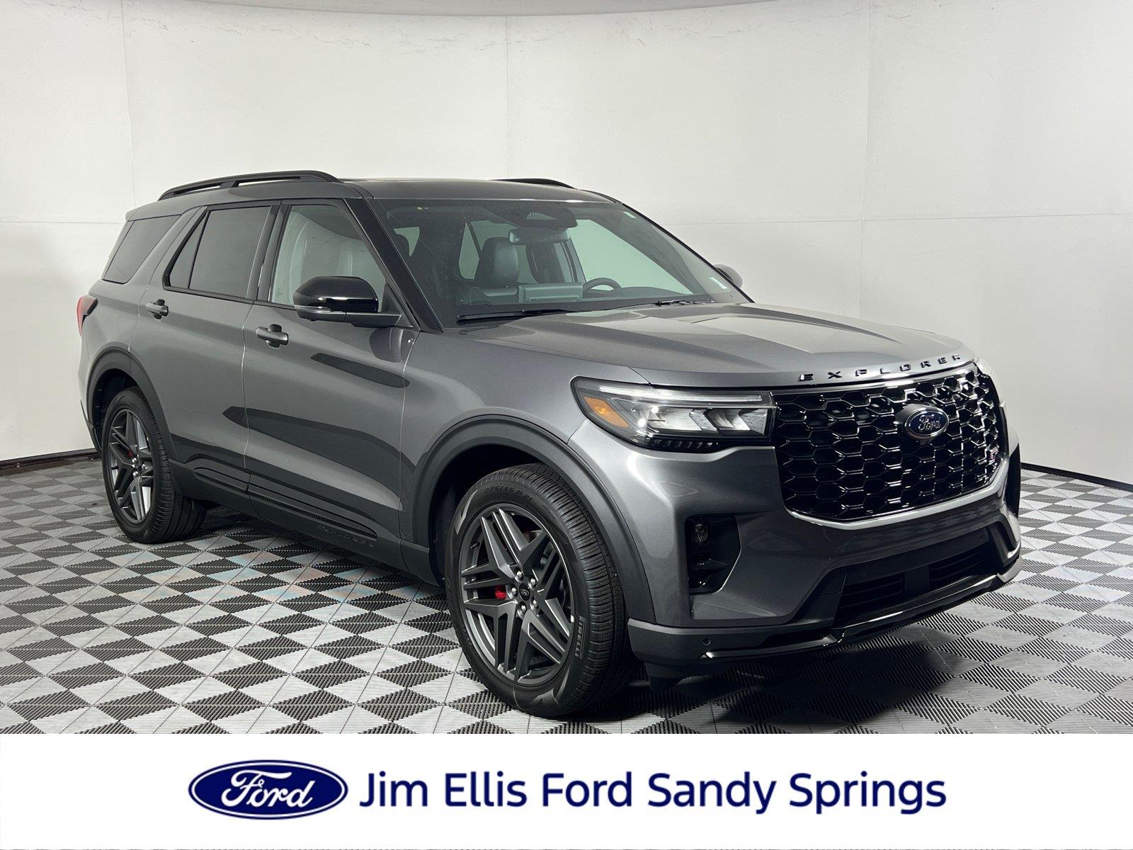 Carbonized Gray 2026 Ford Explorer SUV / Crossover Rear-Wheel Drive Automatic