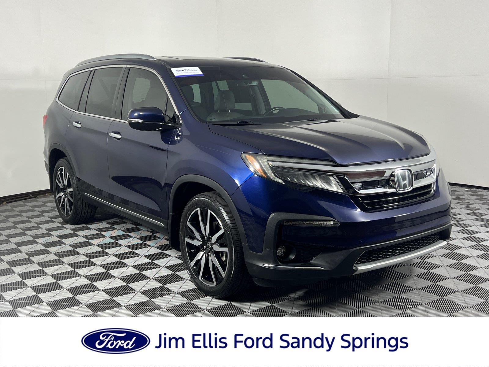 Black (Obsidian Blue Pearl) 2020 Honda Pilot SUV / Crossover Front-Wheel Drive Automatic