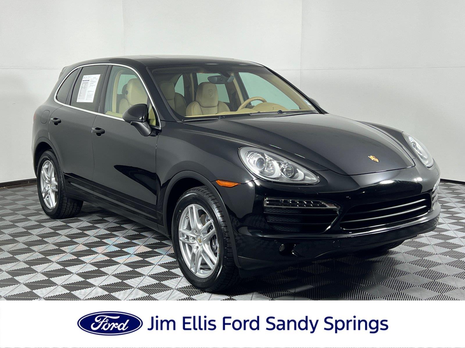Black 2013 Porsche Cayenne SUV / Crossover All-Wheel Drive 8-Speed Automatic