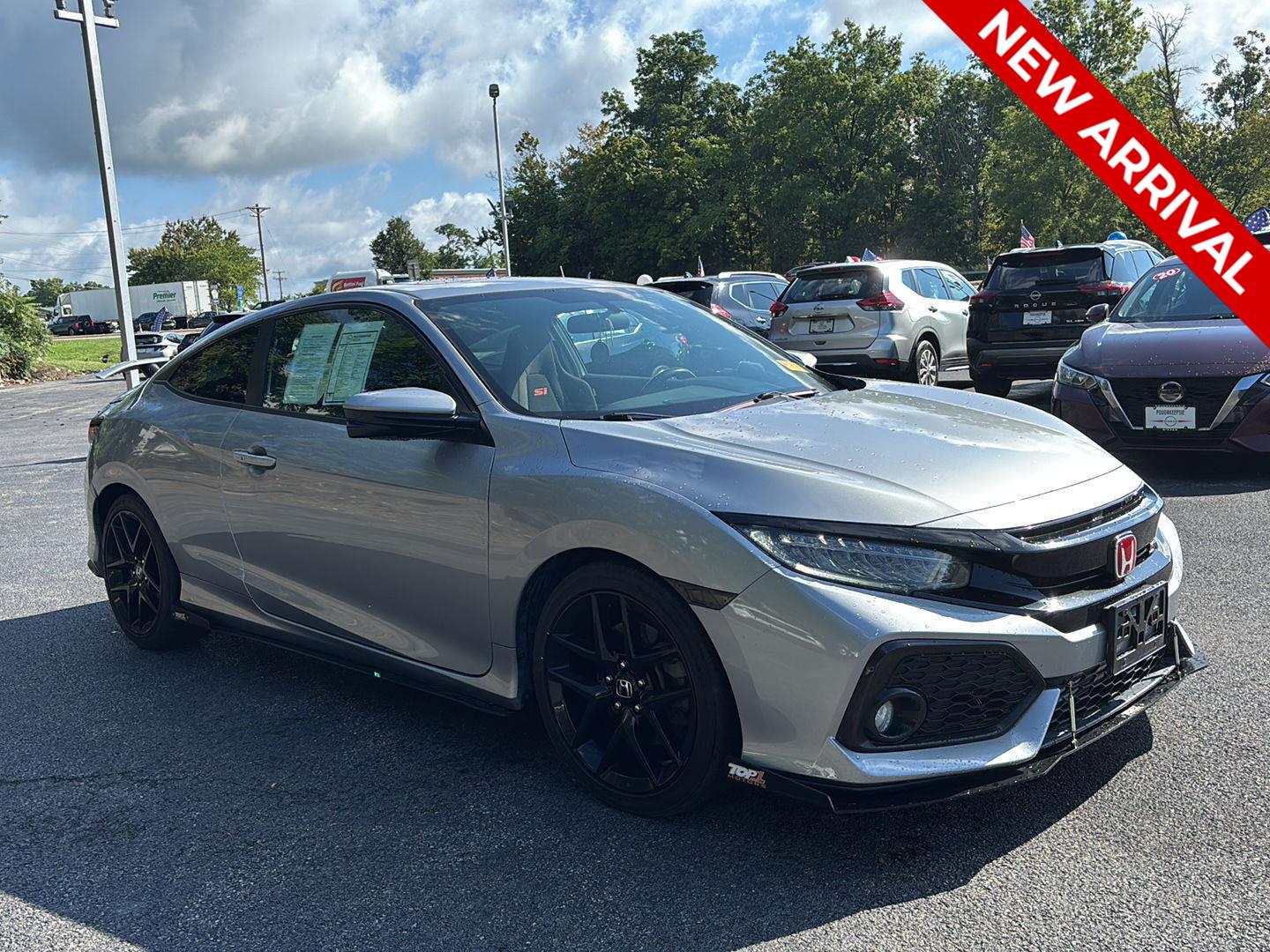 Rallye Red 2017 Honda Civic Coupe Coupe Front-Wheel Drive Manual
