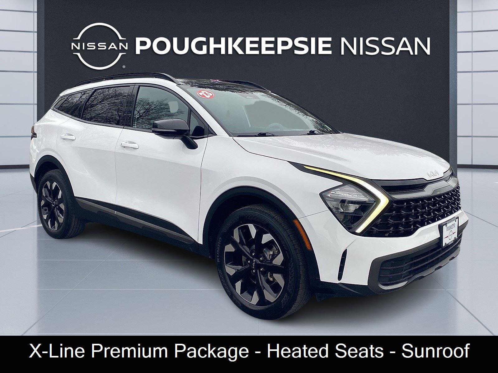 Glacial White Pearl 2023 Kia Sportage X-Line AWD SUV / Crossover All-Wheel Drive 8-Speed Automatic