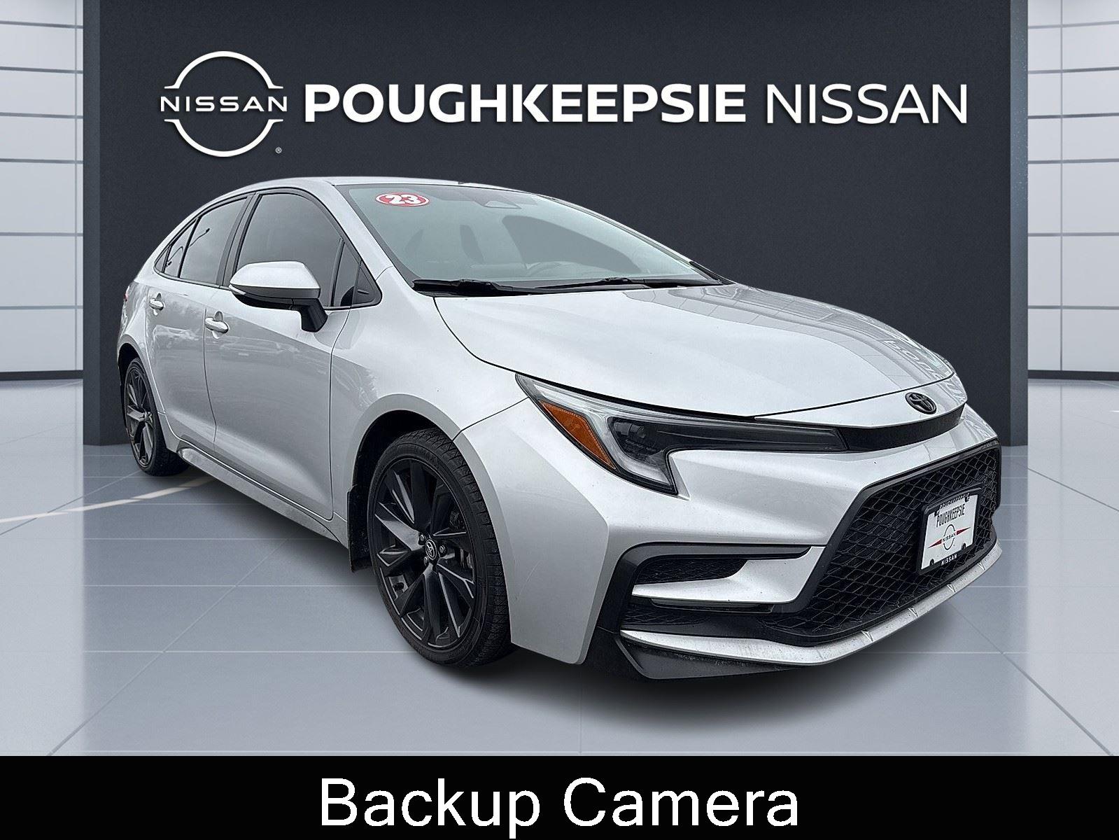 Classic Silver Metallic 2023 Toyota Corolla SE FWD Sedan Front-Wheel Drive Continuously Variable Transmission