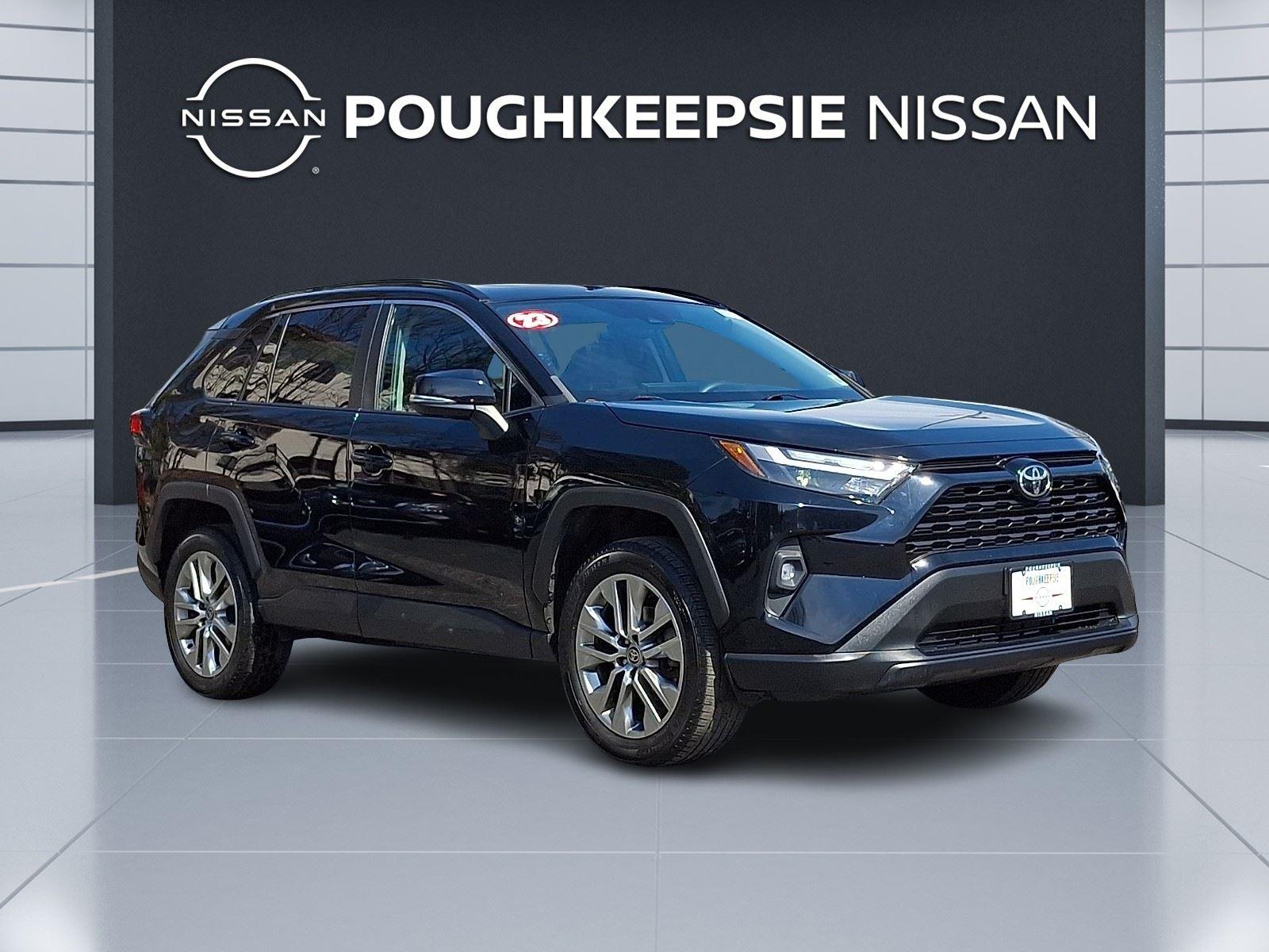 Midnight Black Metallic 2023 Toyota RAV4 XLE Premium AWD SUV / Crossover All-Wheel Drive 8-Speed Automatic