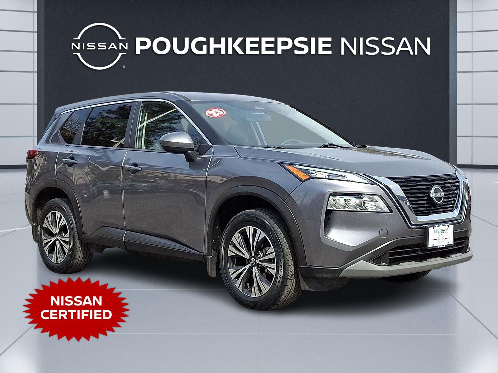 Gray (Gun Metallic) 2023 Nissan Rogue SV AWD SUV / Crossover All-Wheel Drive Continuously Variable Transmission