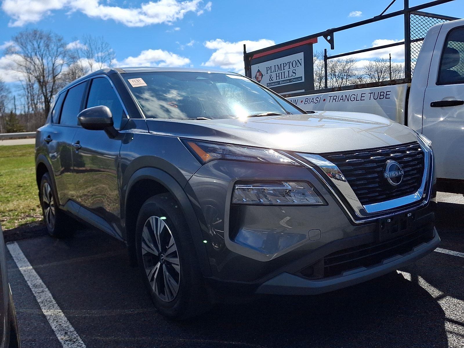 Gray (Gun Metallic) 2023 Nissan Rogue SV AWD SUV / Crossover All-Wheel Drive Continuously Variable Transmission