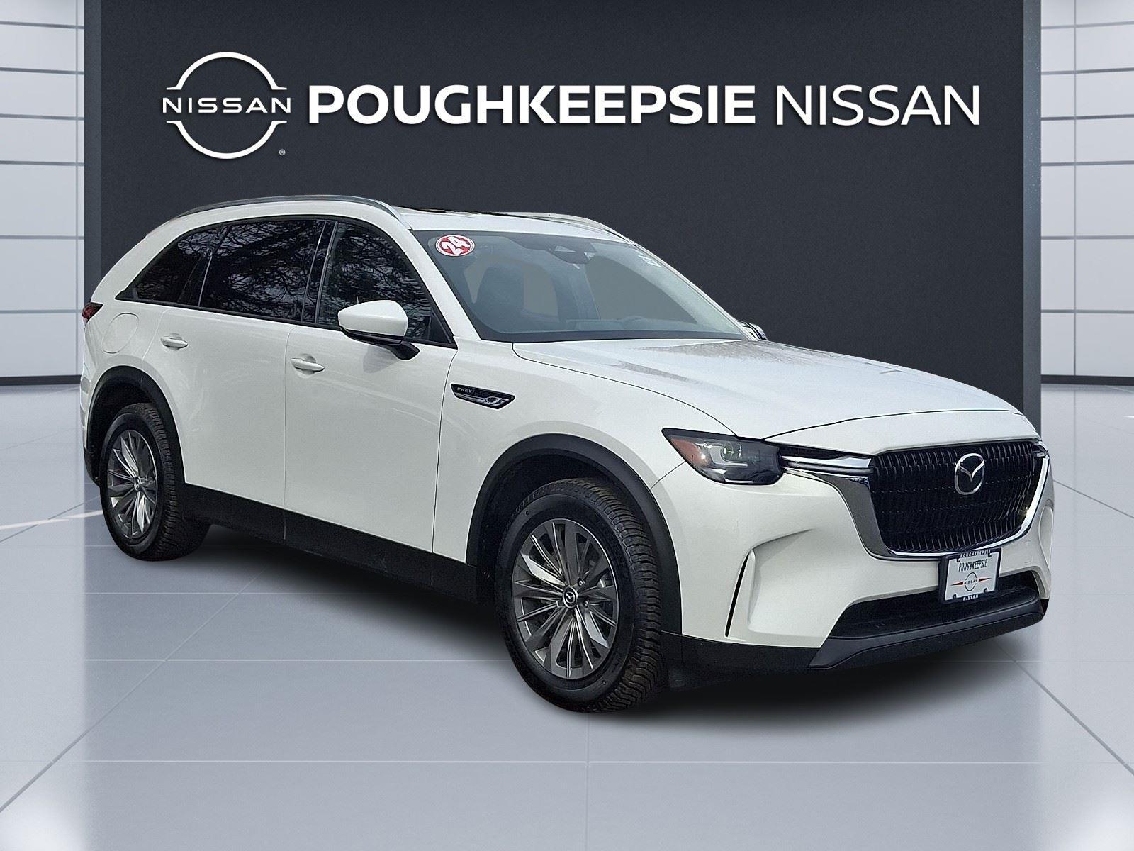 Rhodium White Premium 2024 Mazda CX-90 PHEV Preferred AWD SUV / Crossover All-Wheel Drive Automatic