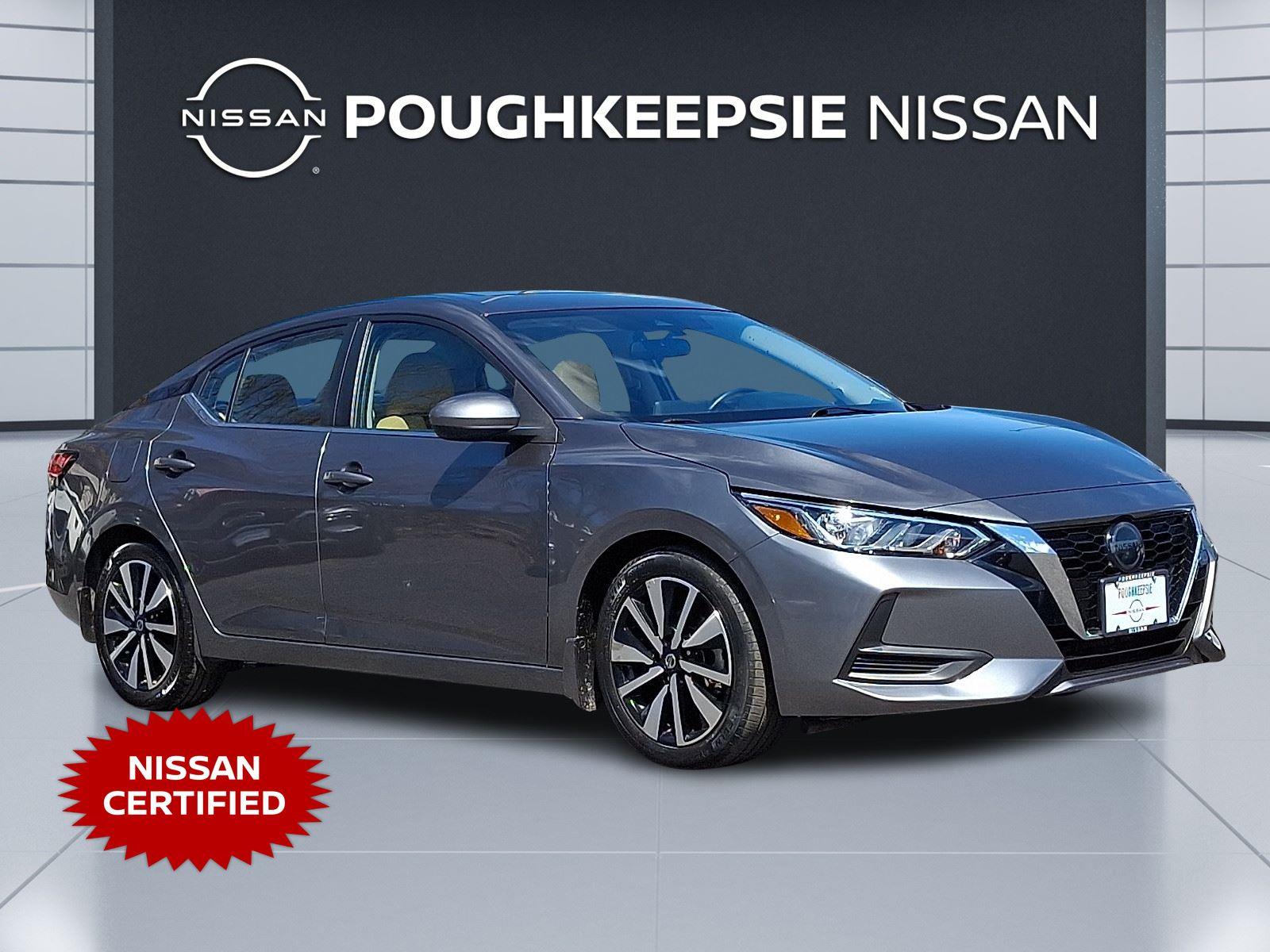 Gray (Gun Metallic) 2023 Nissan Sentra SV FWD Sedan Front-Wheel Drive Continuously Variable Transmission