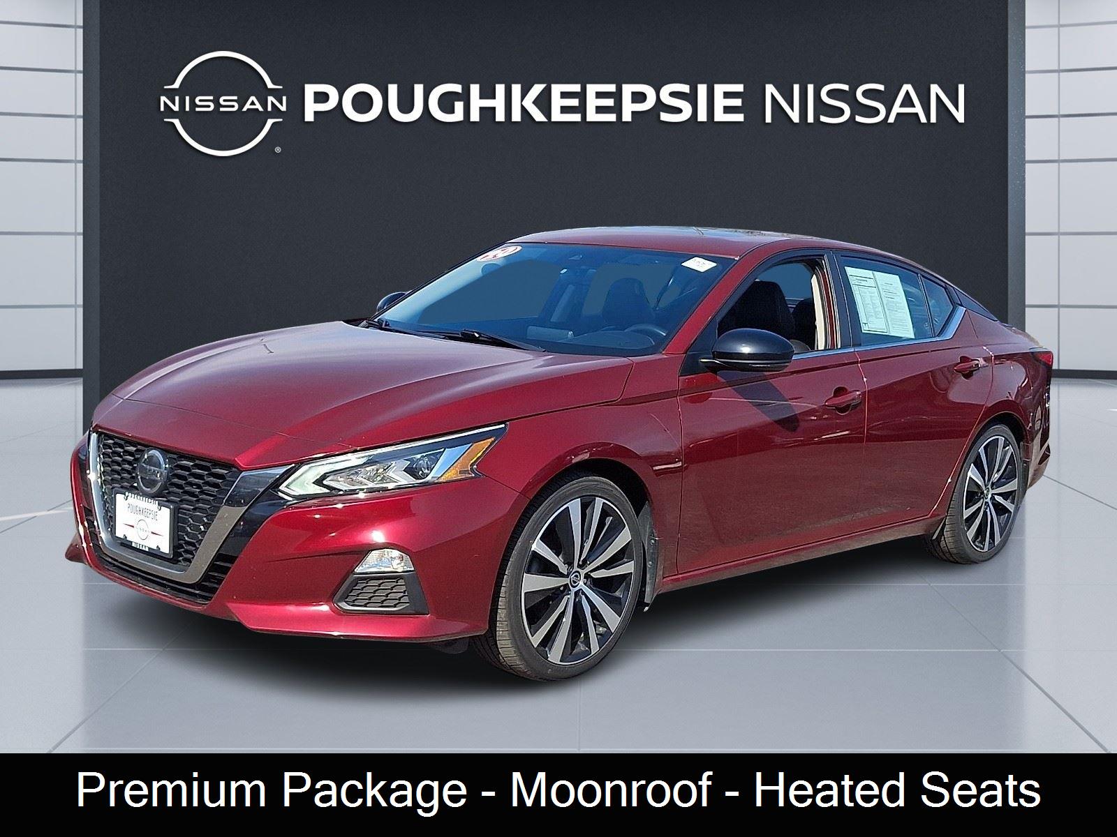 Red (Scarlet Ember Tintcoat) 2020 Nissan Altima 2.5 SR FWD Sedan Front-Wheel Drive Continuously Variable Transmission
