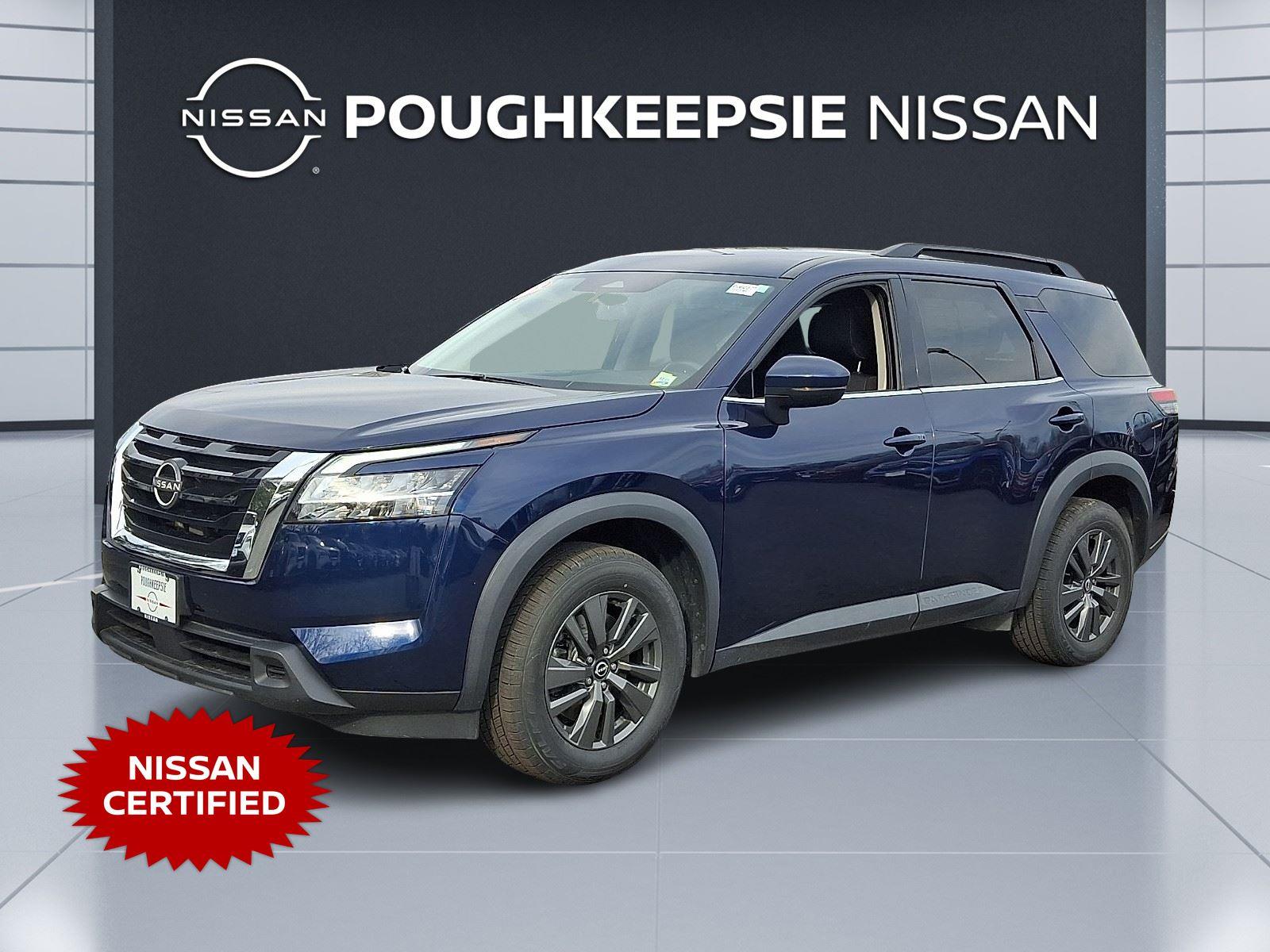 Deep Ocean Blue Pearl 2022 Nissan Pathfinder SV 4WD SUV / Crossover All-Wheel Drive Automatic