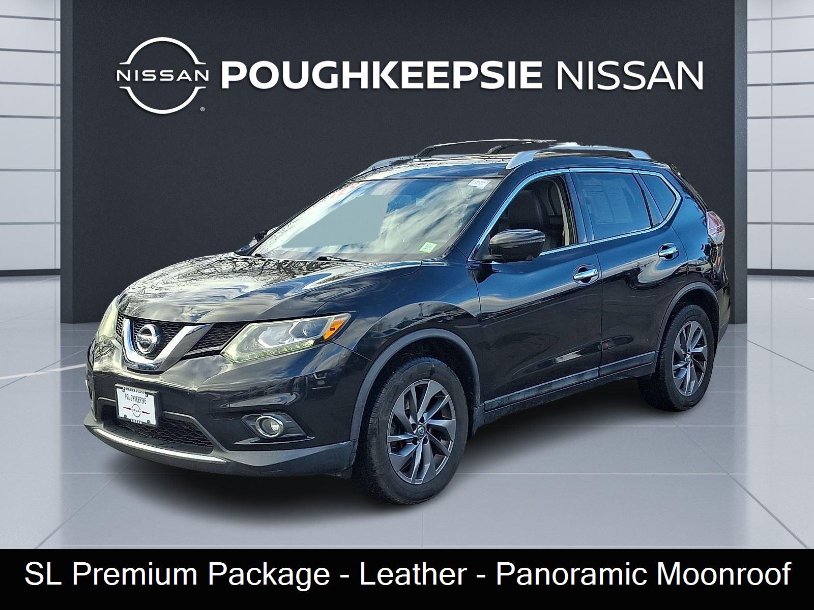 Gray (Magnetic Black) 2016 Nissan Rogue SL AWD SUV / Crossover All-Wheel Drive Continuously Variable Transmission