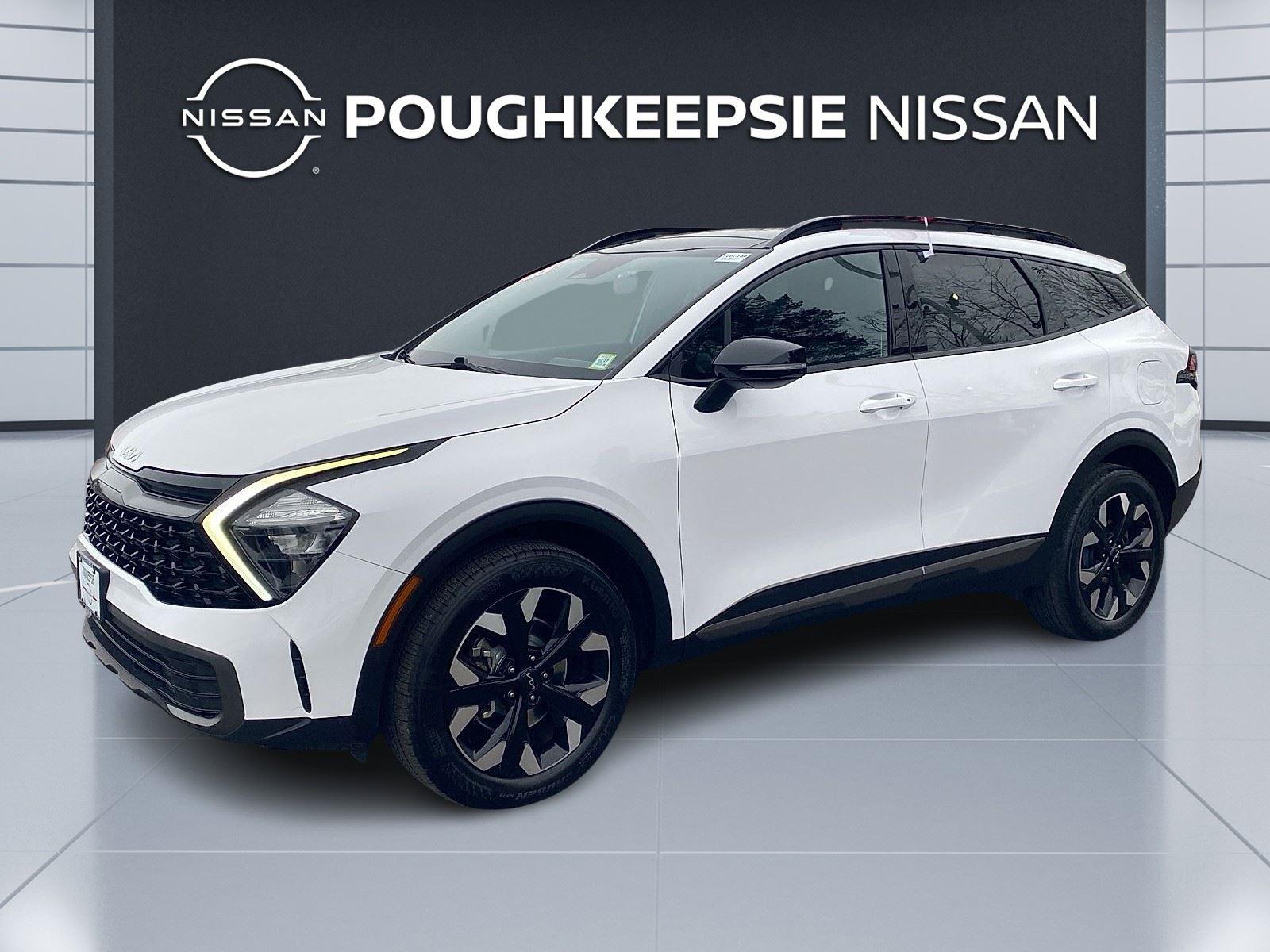 Glacial White Pearl 2023 Kia Sportage X-Line AWD SUV / Crossover All-Wheel Drive 8-Speed Automatic