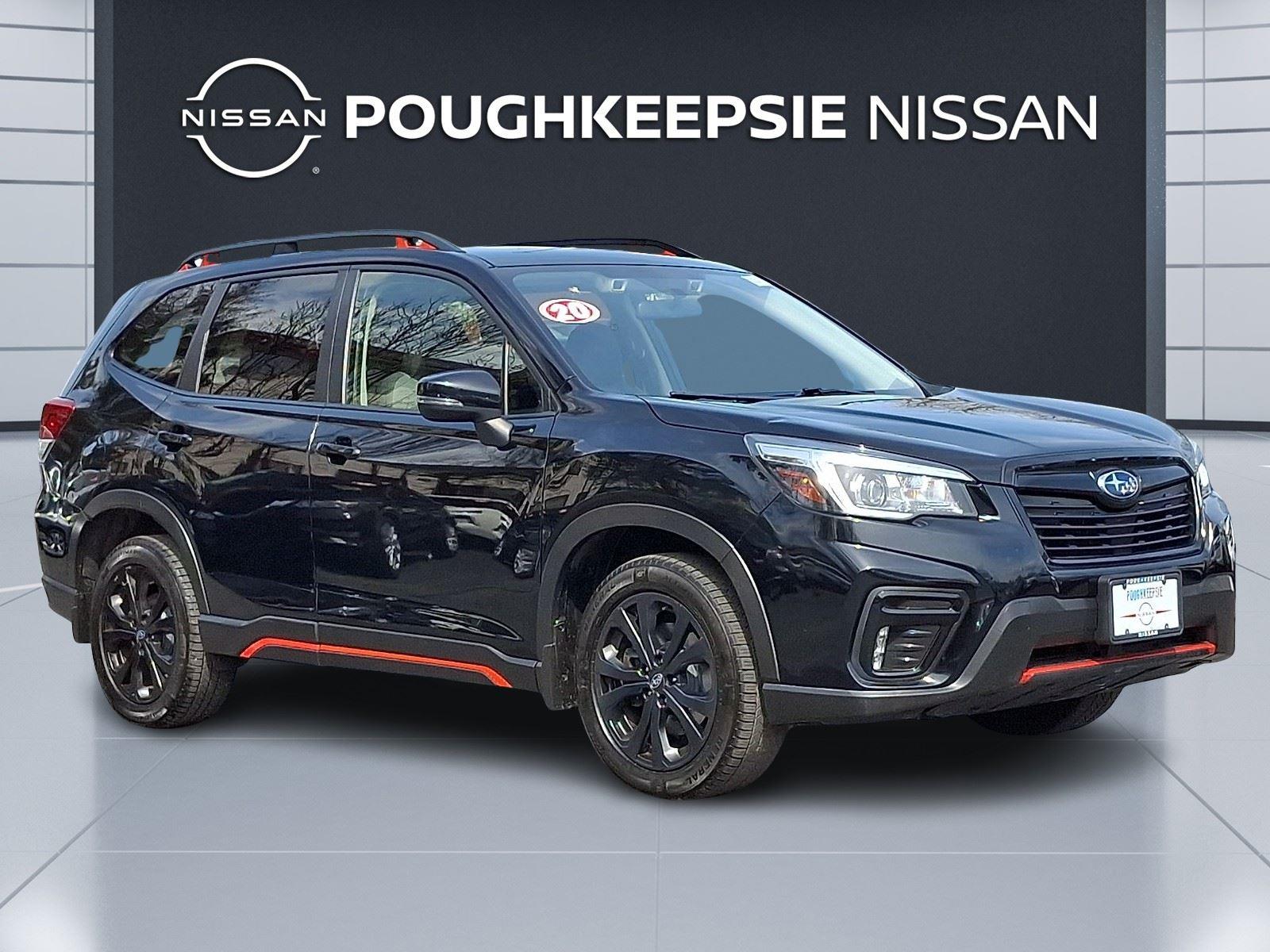 Crystal Black Silica 2020 Subaru Forester 2.5i Sport AWD SUV / Crossover All-Wheel Drive Continuously Variable Transmission