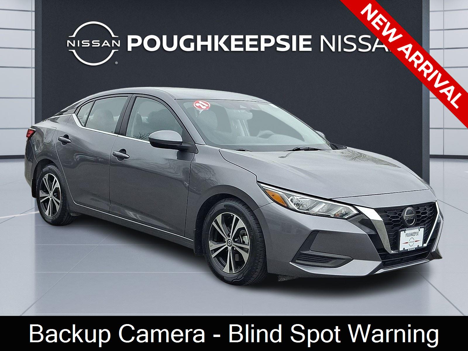 Gray (Gun Metallic) 2021 Nissan Sentra SV FWD Sedan Front-Wheel Drive Continuously Variable Transmission