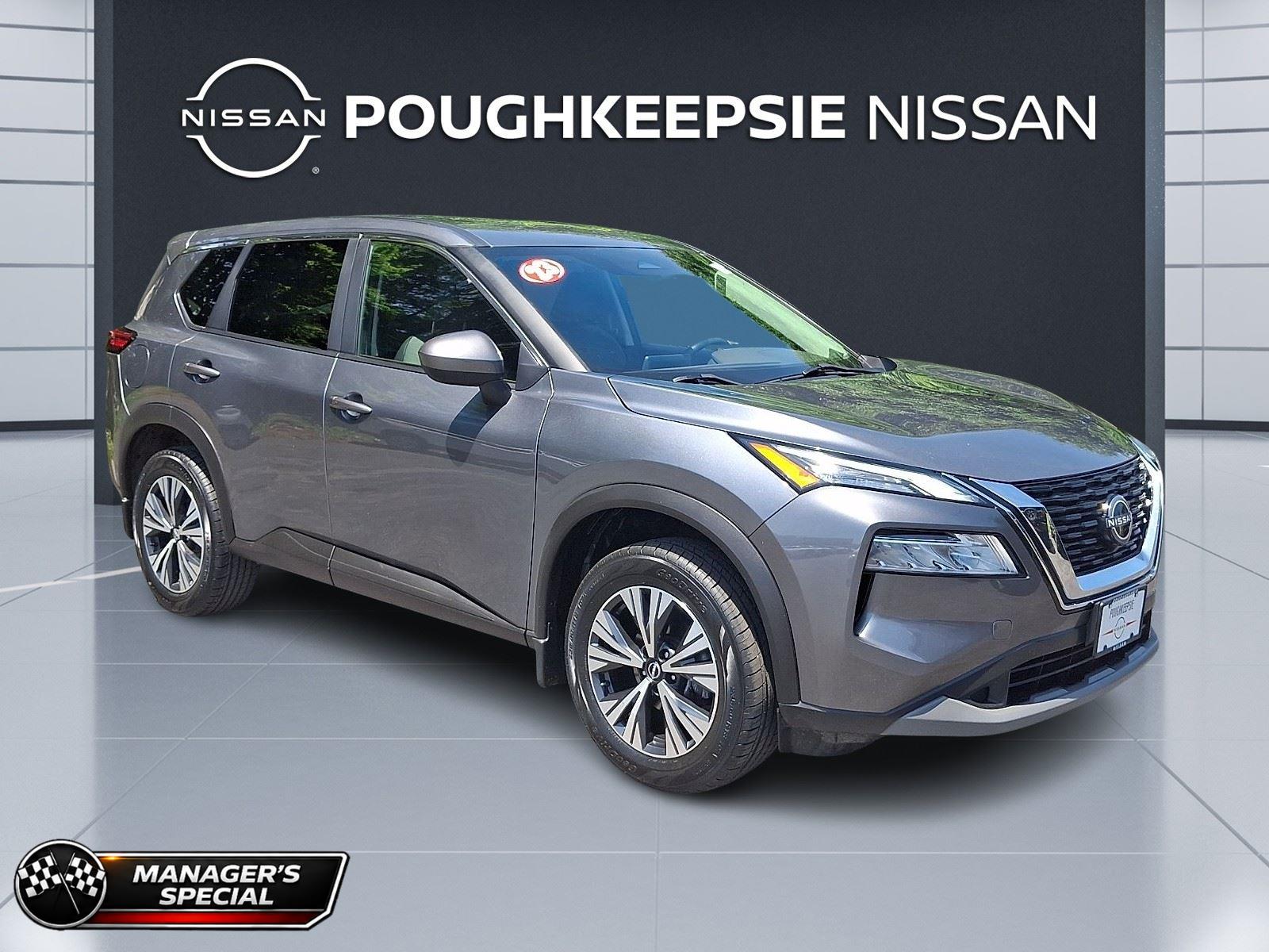 Gray (Gun Metallic) 2023 Nissan Rogue SUV / Crossover All-Wheel Drive Continuously Variable Transmission