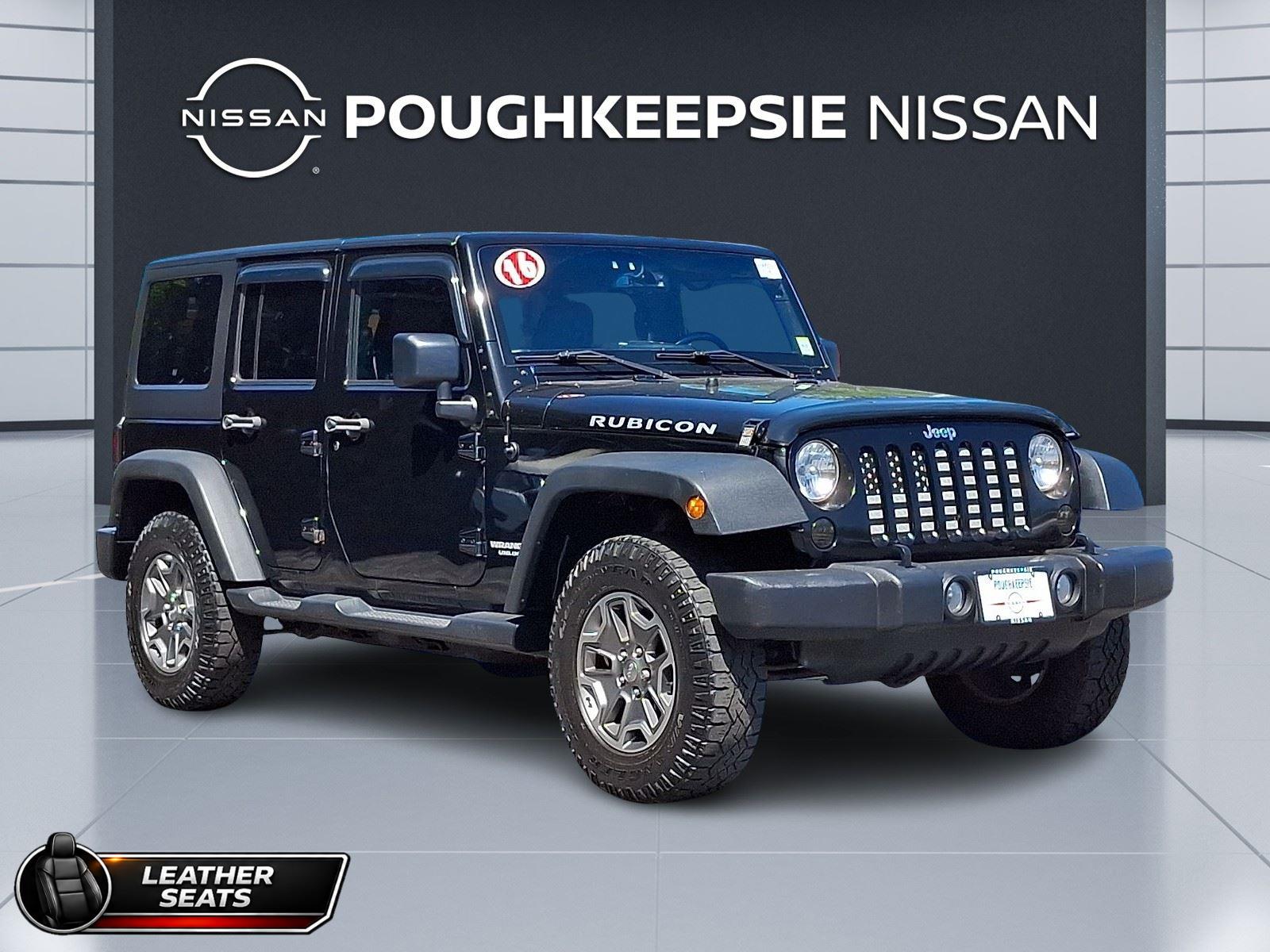Black Clearcoat 2016 Jeep Wrangler SUV / Crossover Four-Wheel Drive 5-Speed Automatic