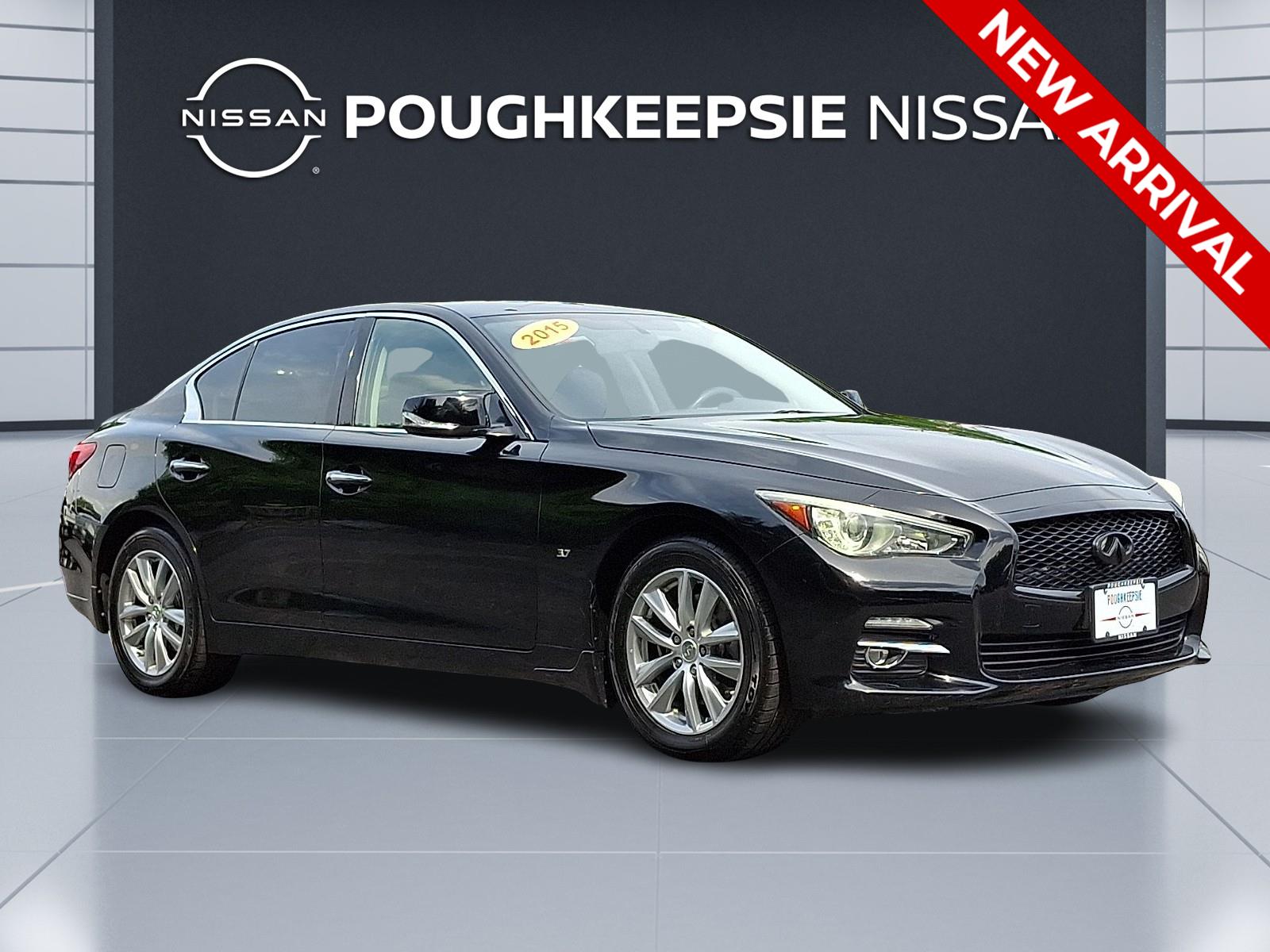 Black Obsidian 2015 INFINITI Q50 Sedan All-Wheel Drive Automatic