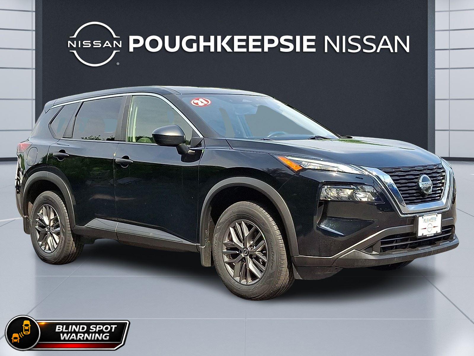 Super Black 2021 Nissan Rogue SUV / Crossover All-Wheel Drive Continuously Variable Transmission