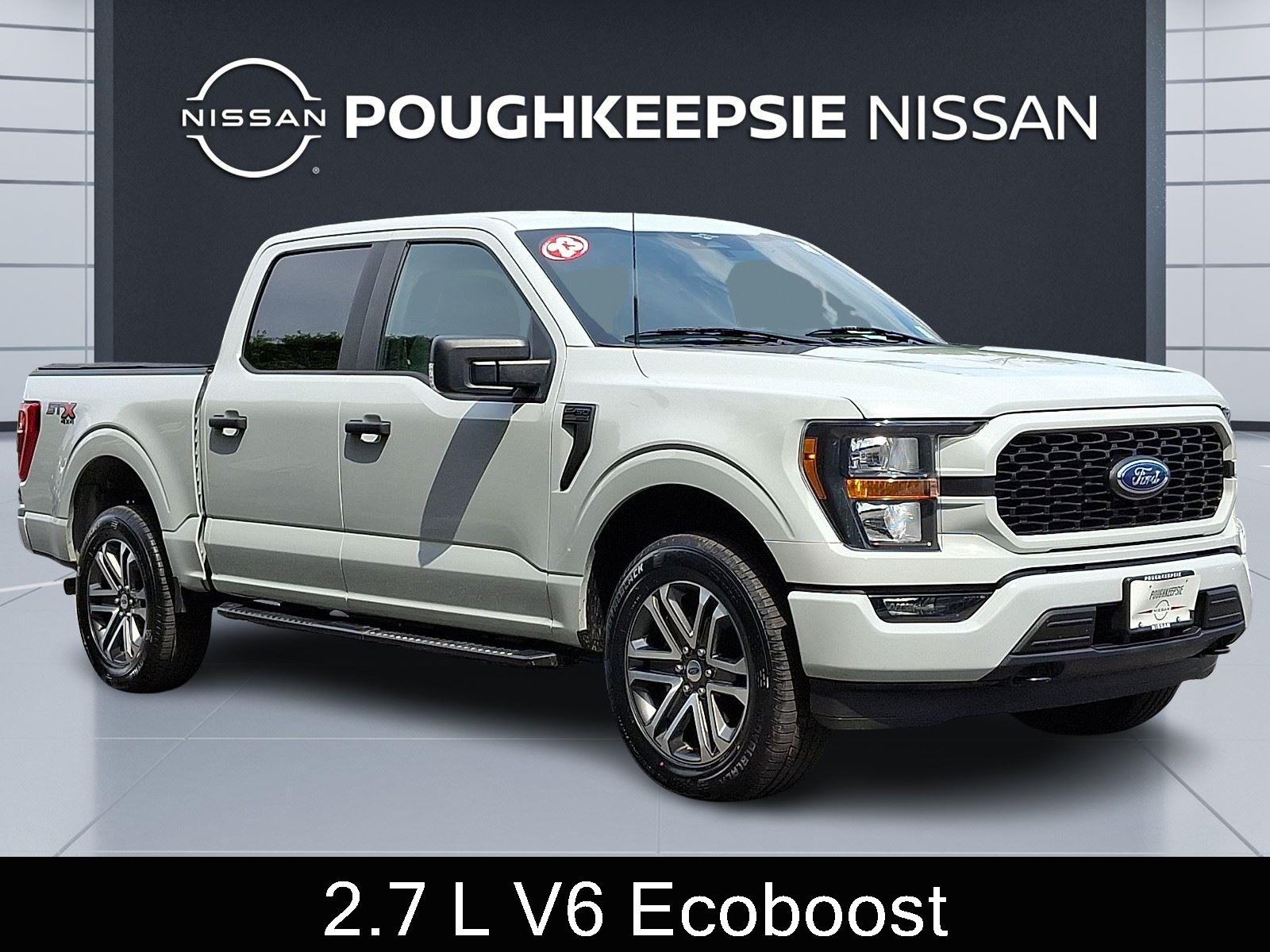 Avalanche Gray 2023 Ford F-150 Pickup Truck Four-Wheel Drive Automatic