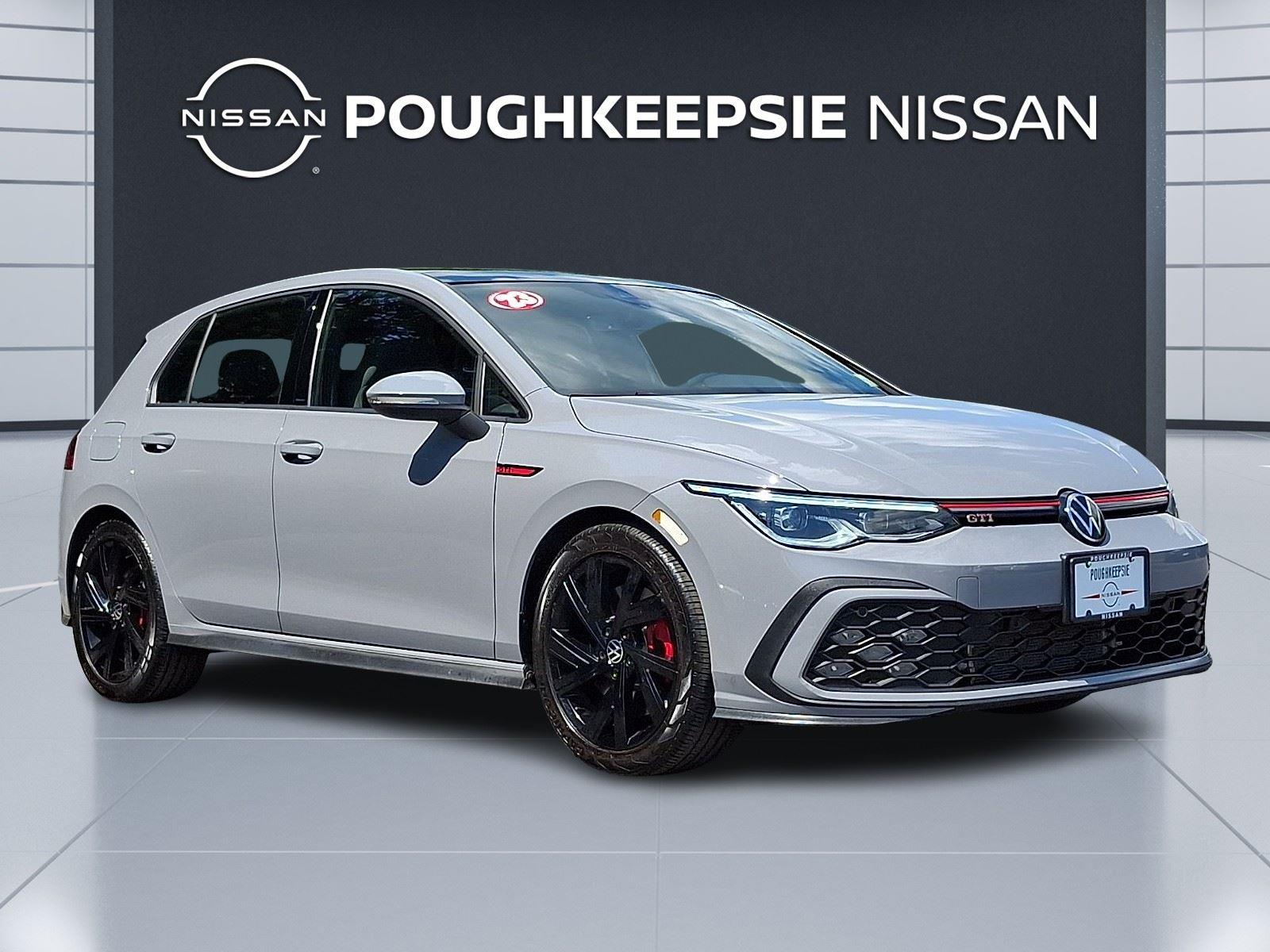 Moonstone Gray 2023 Volkswagen Golf GTI Hatchback Front-Wheel Drive 6-Speed Manual