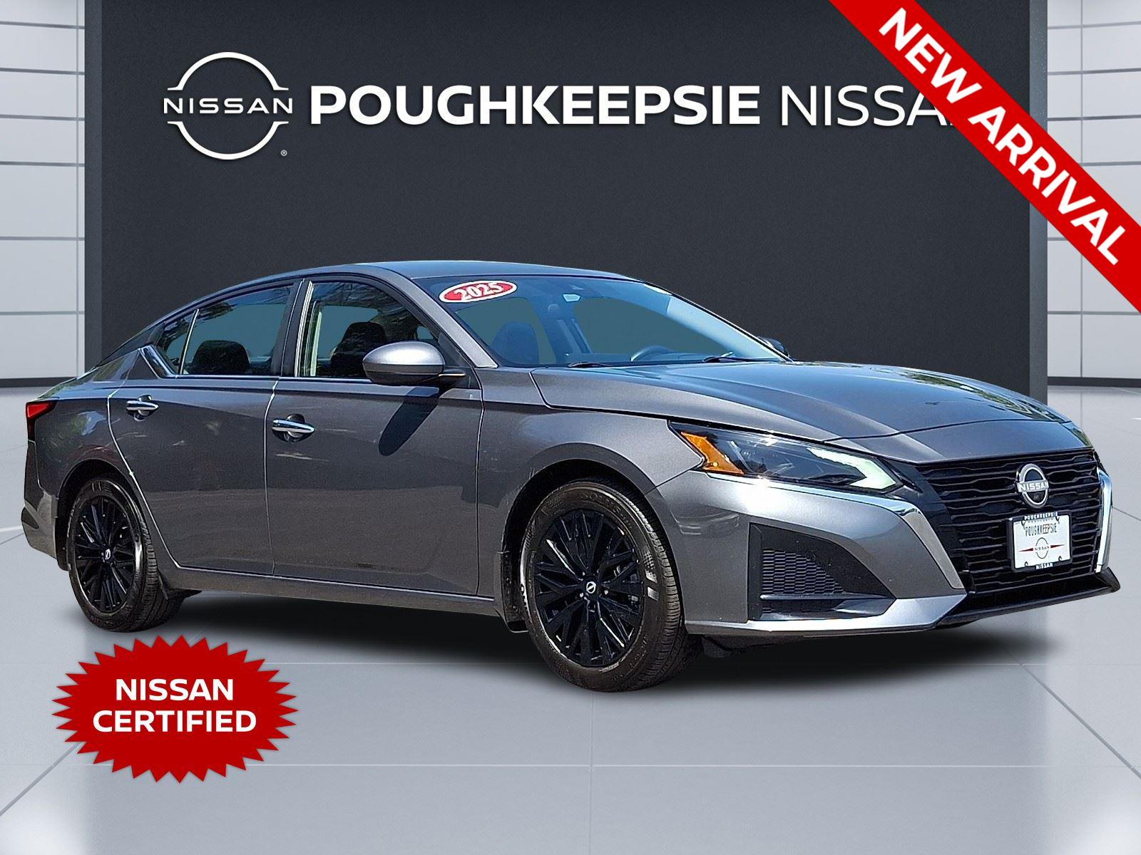 Gray (Gun Metallic) 2025 Nissan Altima Sedan Front-Wheel Drive Continuously Variable Transmission