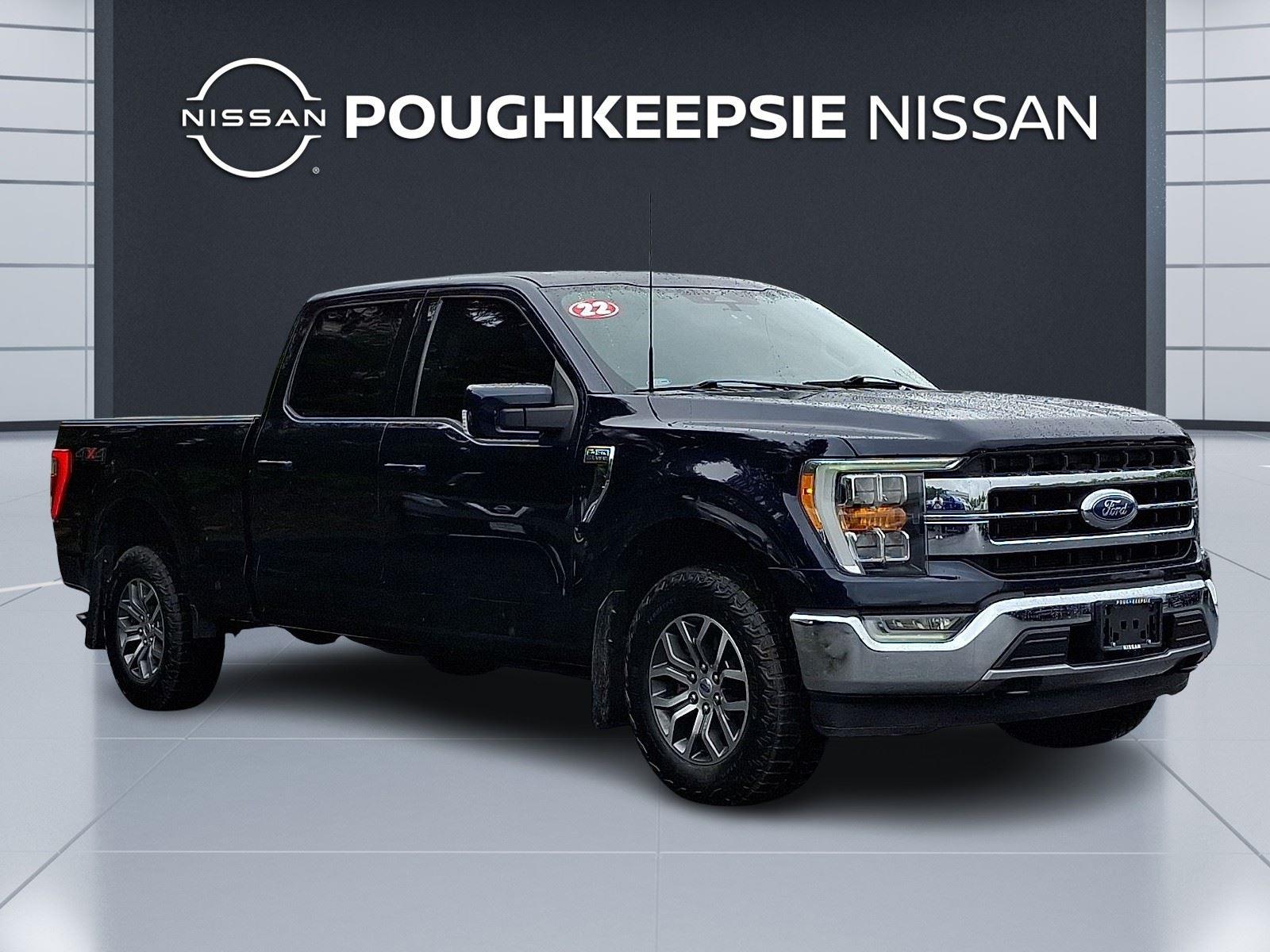 Antimatter Blue 2022 Ford F-150 Pickup Truck Four-Wheel Drive Automatic