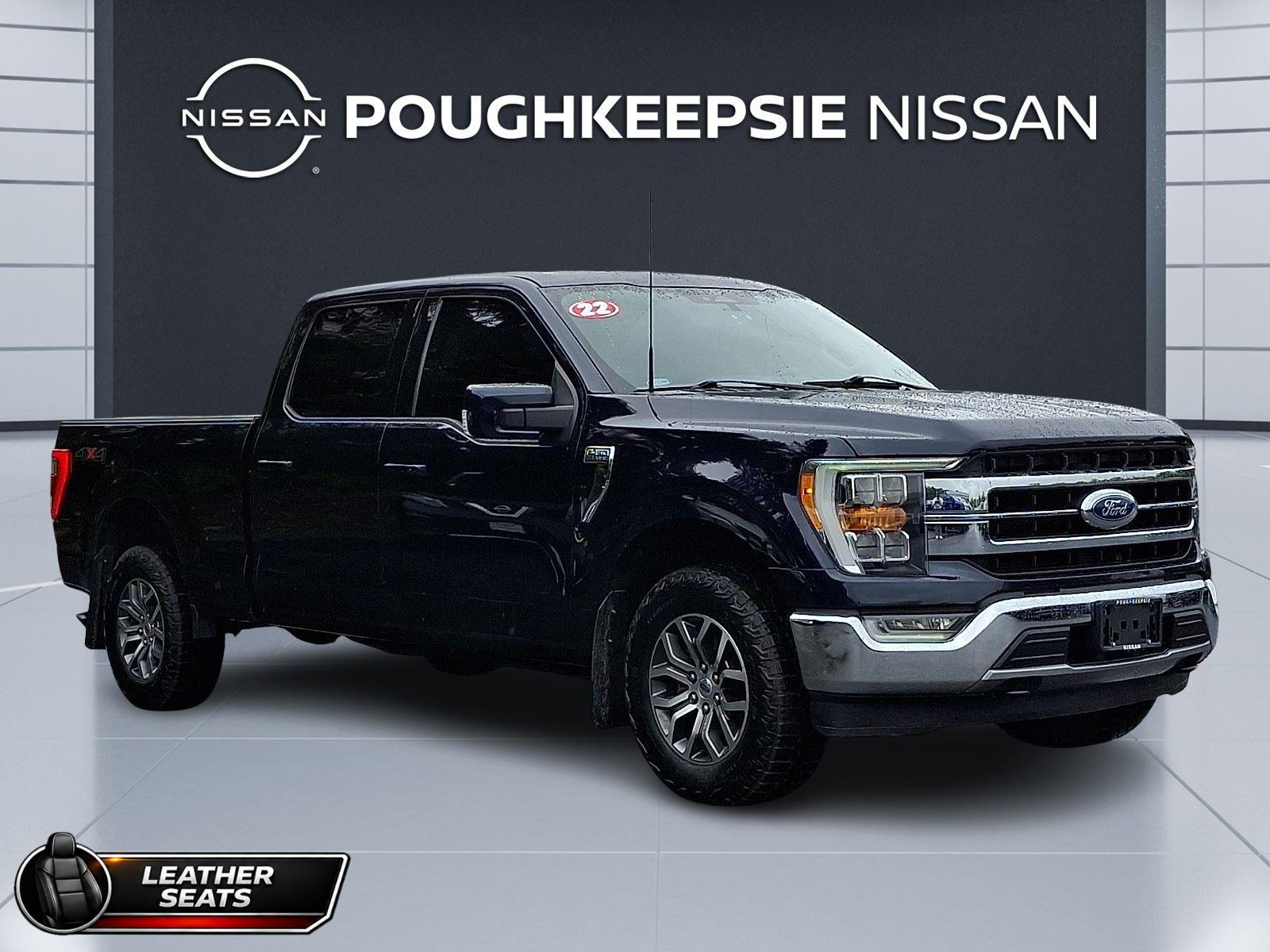 Antimatter Blue 2022 Ford F-150 Pickup Truck Four-Wheel Drive Automatic