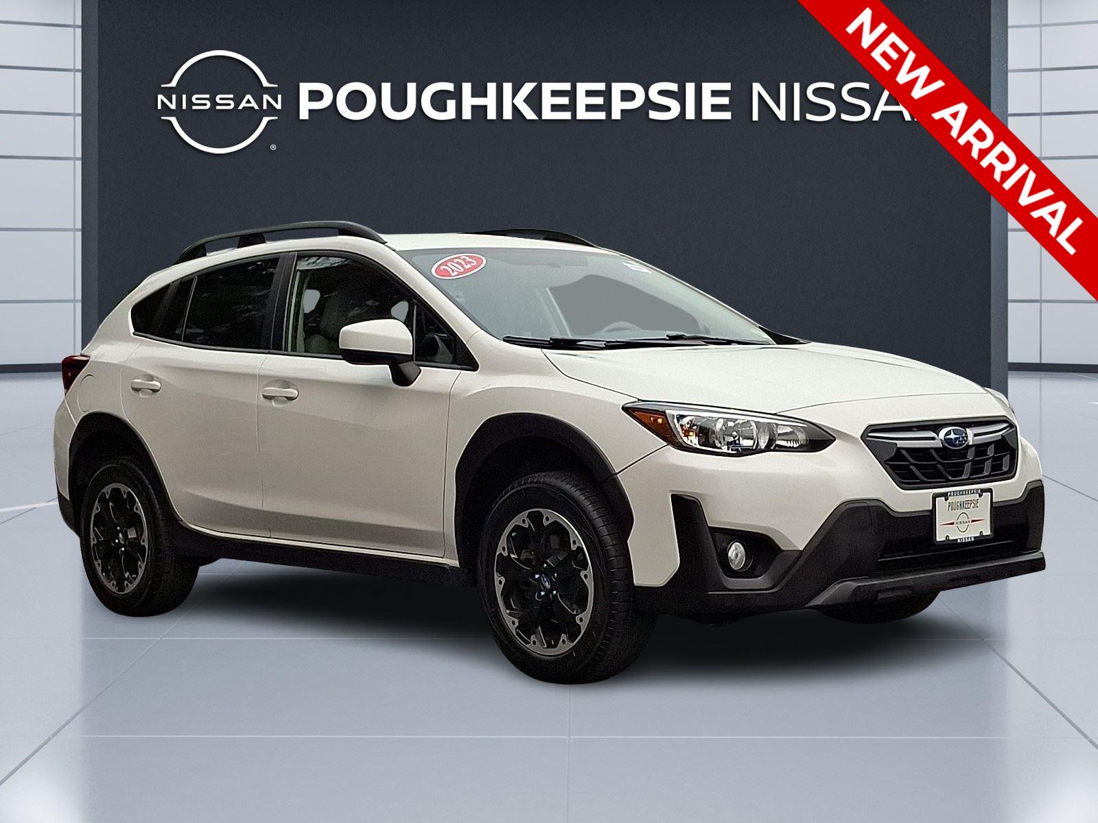 Crystal White Pearl 2023 Subaru Crosstrek SUV / Crossover All-Wheel Drive Manual