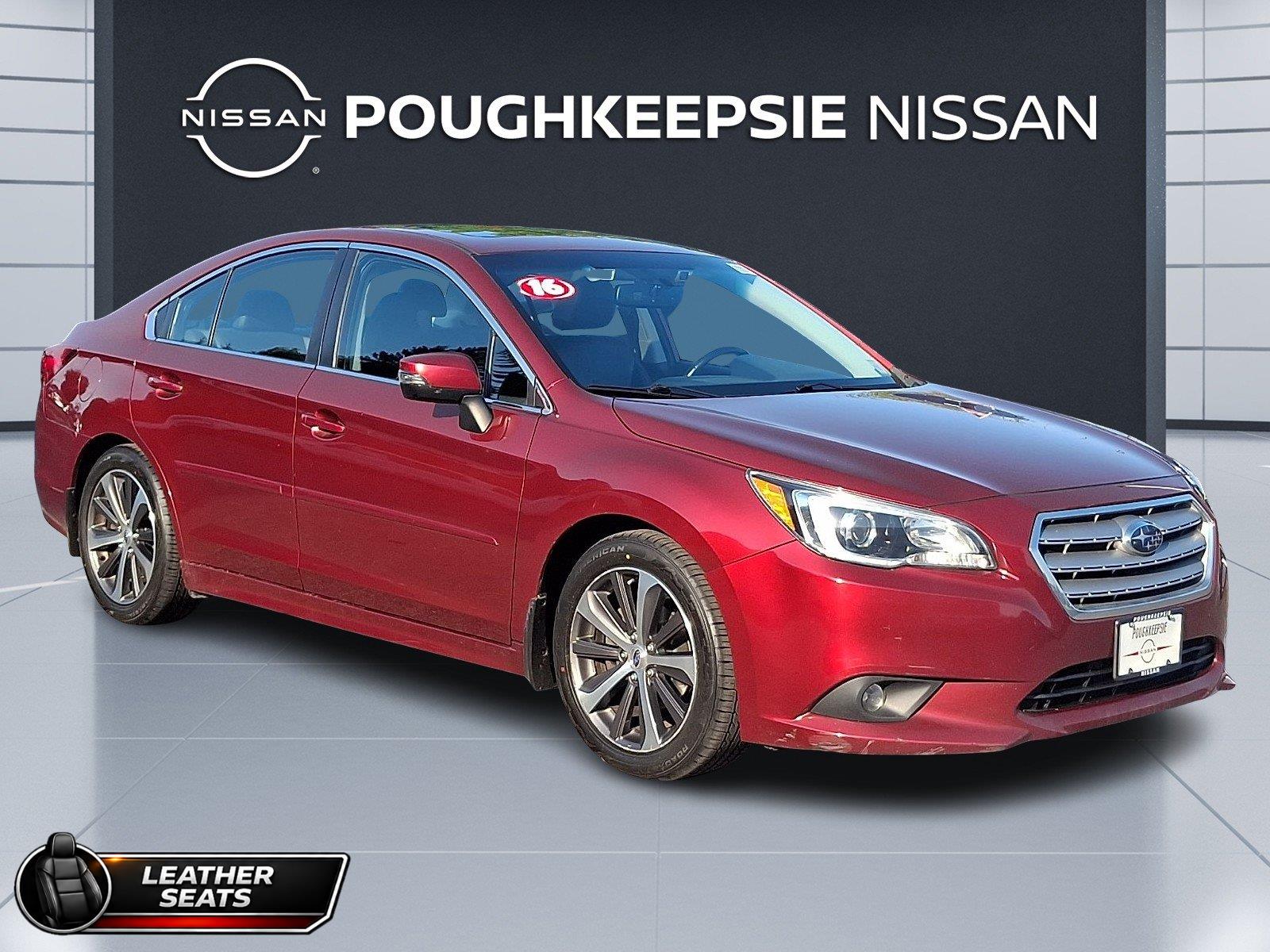 Venetian Red Pearl 2016 Subaru Legacy Sedan All-Wheel Drive Continuously Variable Transmission