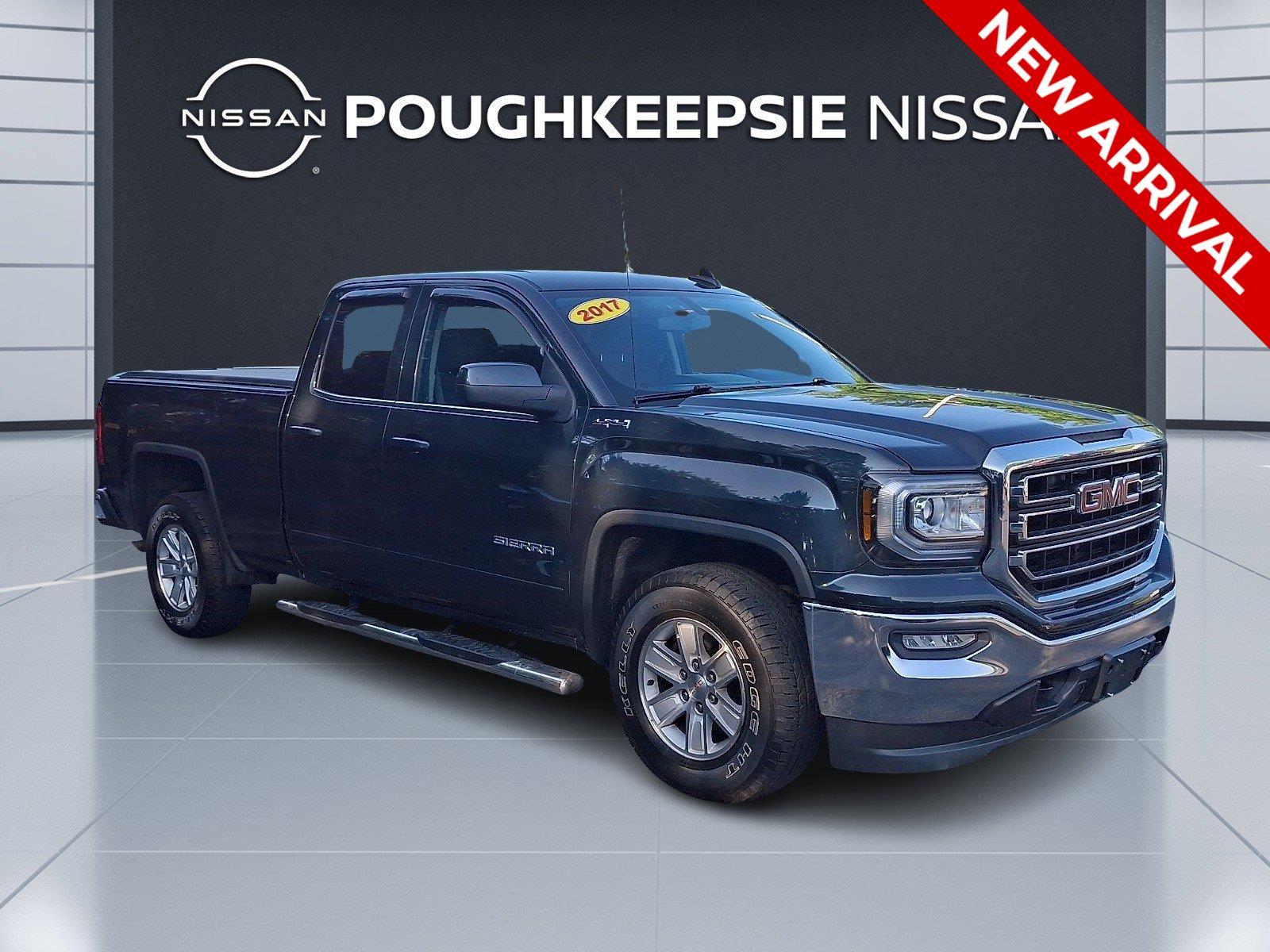 Dark Slate Metallic 2017 GMC Sierra 1500 Pickup Truck Four-Wheel Drive 6-Speed Automatic