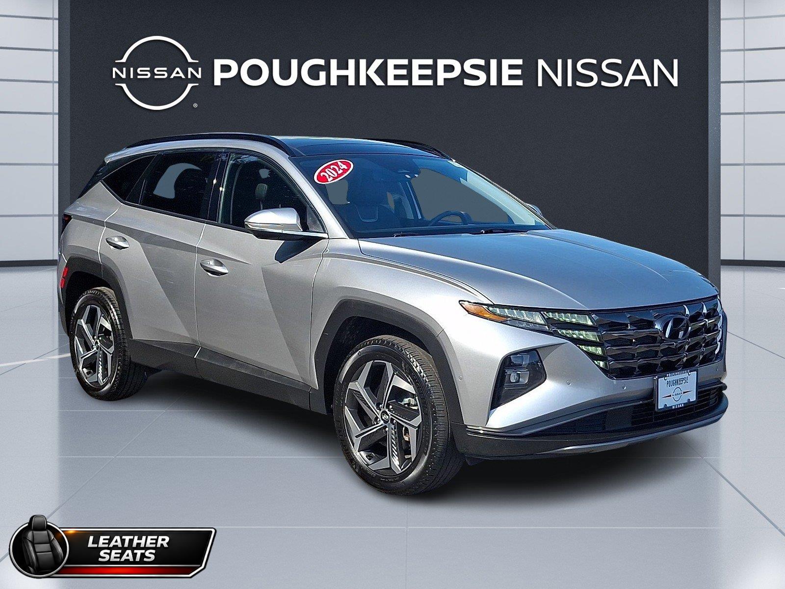 Shimmering Silver 2024 Hyundai Tucson SUV / Crossover All-Wheel Drive Automatic