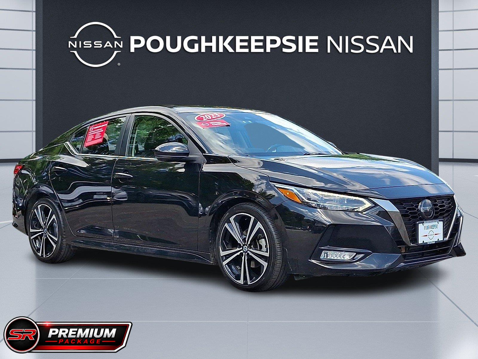 Super Black 2023 Nissan Sentra Sedan Front-Wheel Drive Continuously Variable Transmission
