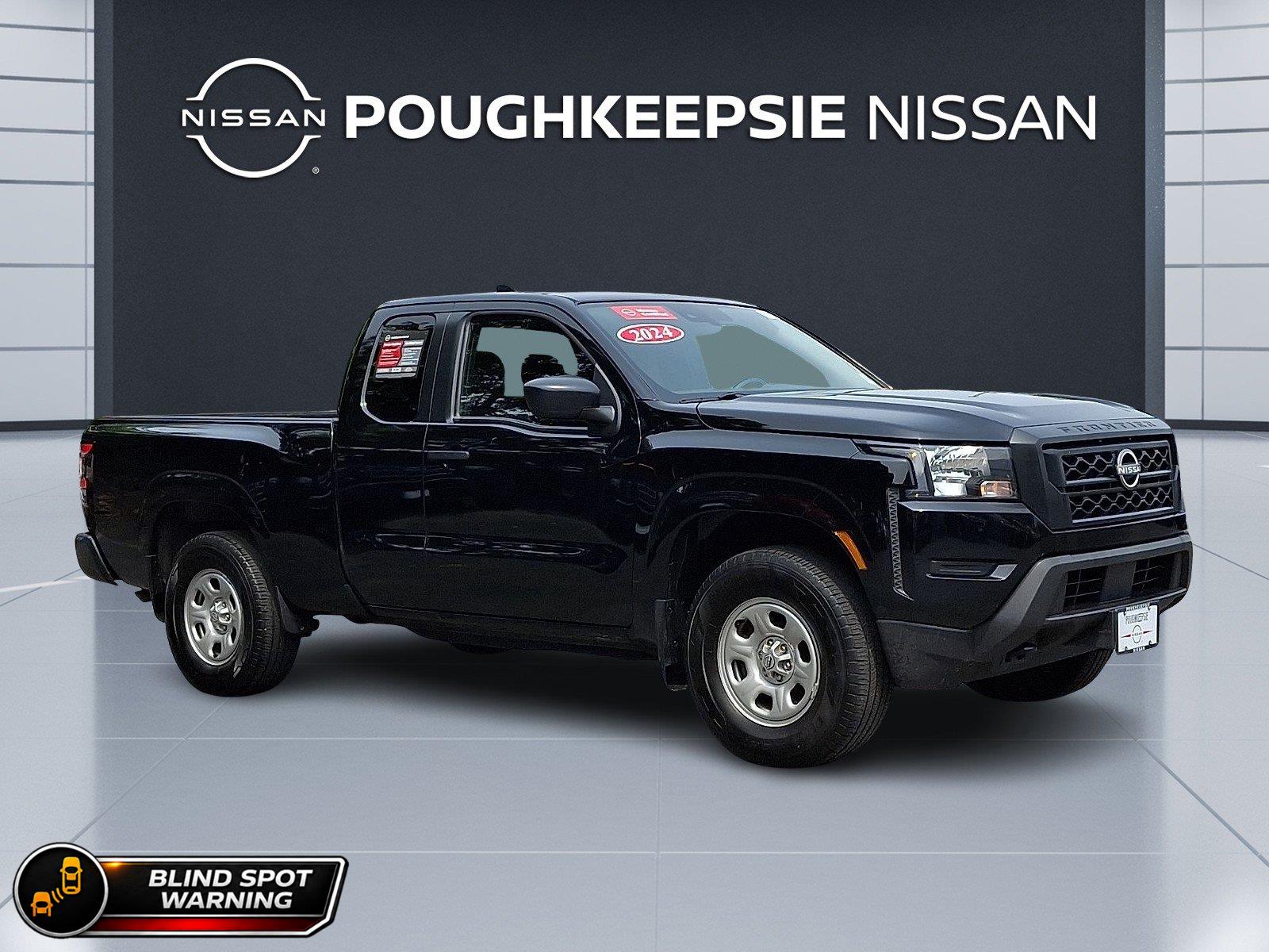 Super Black 2024 Nissan Frontier Pickup Truck Four-Wheel Drive Automatic